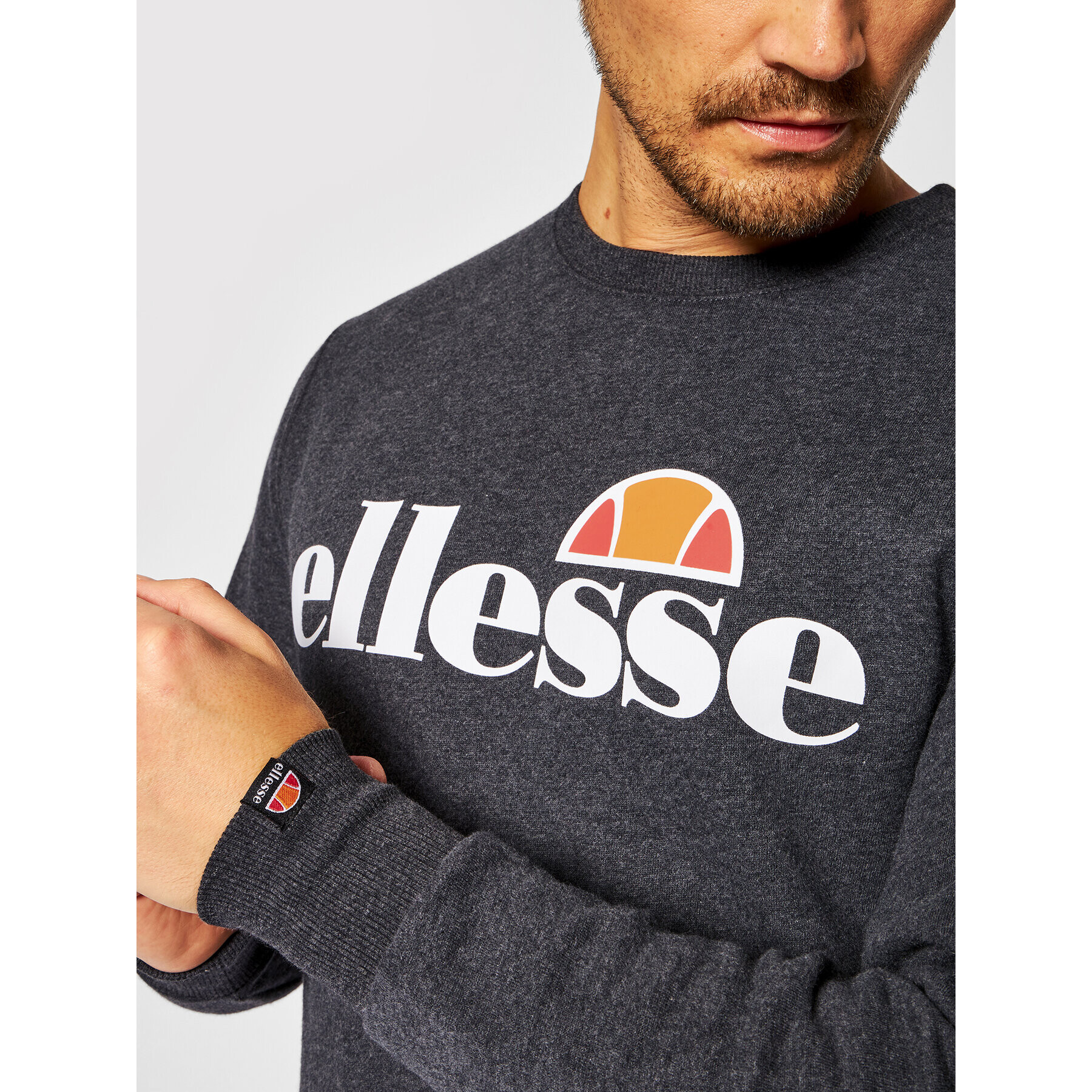 Ellesse Суитшърт Sl Succiso SHC07930 Сив Regular Fit - Pepit.bg