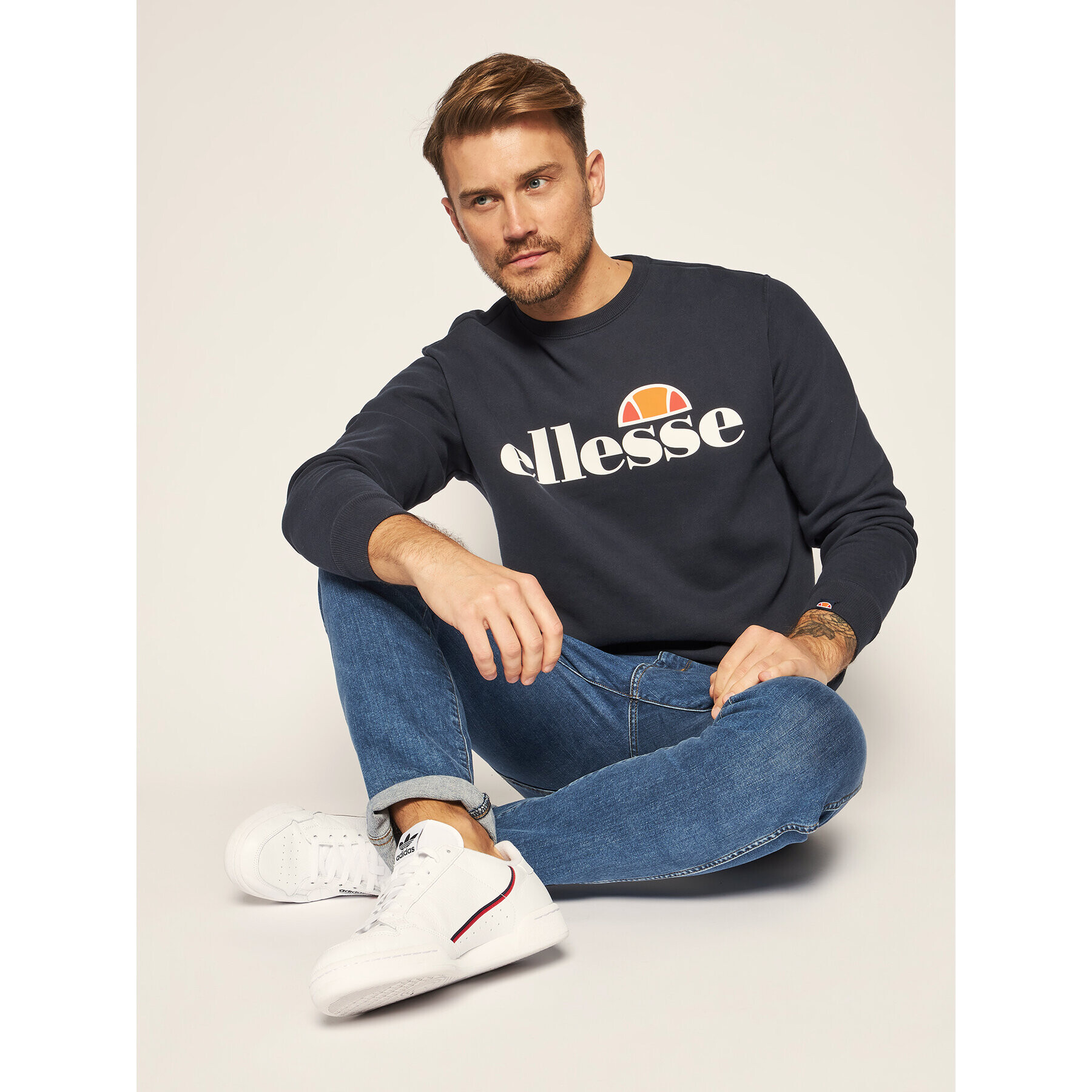 Ellesse Суитшърт Sl Succiso SHC07930 Тъмносин Regular Fit - Pepit.bg