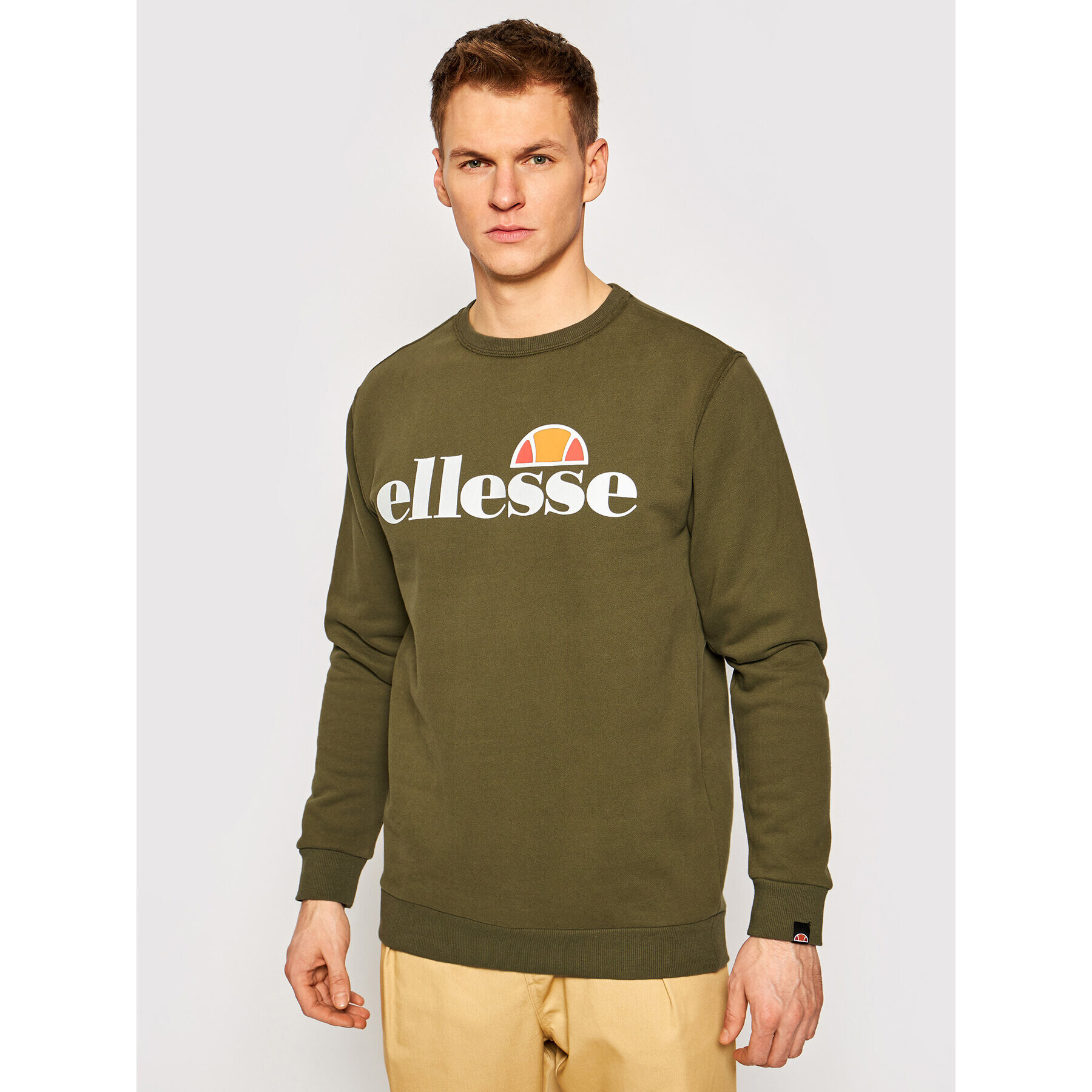 Ellesse Суитшърт Sl Succiso SHC07930 Зелен Regular Fit - Pepit.bg