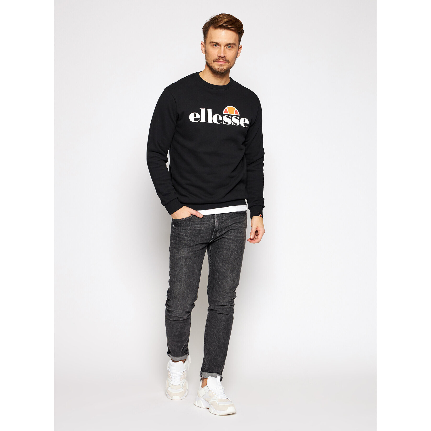 Ellesse Суитшърт Succiso SHC07930 Черен Regular Fit - Pepit.bg