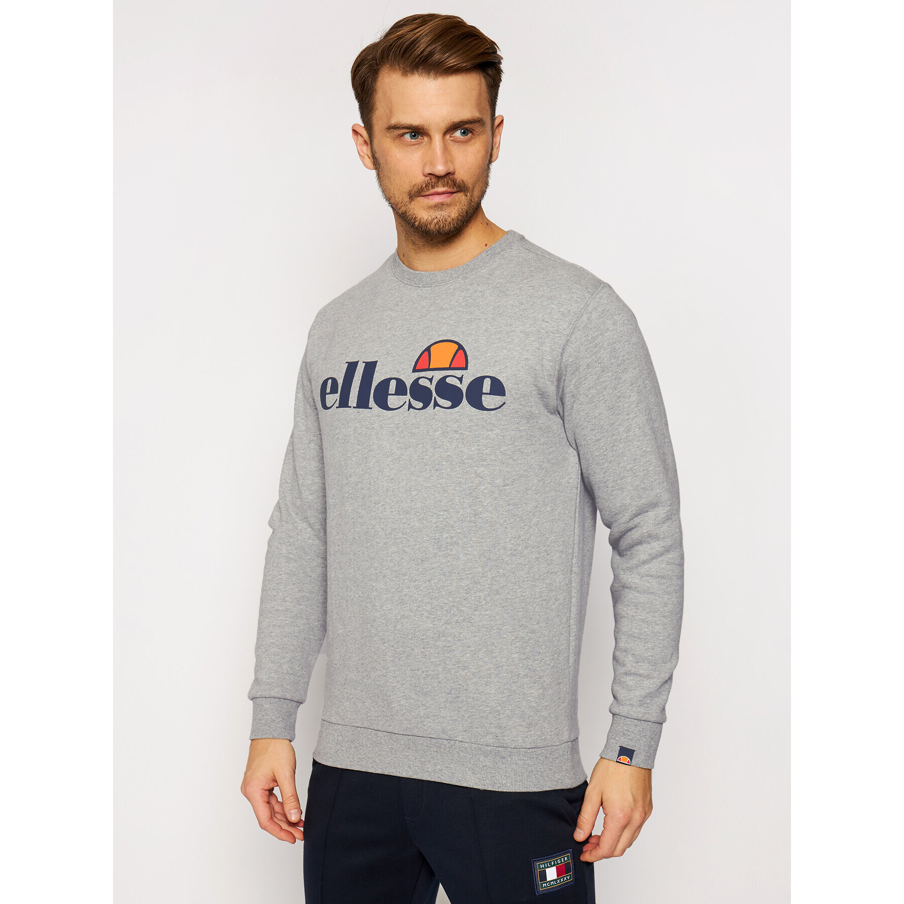 Ellesse Суитшърт Succiso SHC07930 Сив Regular Fit - Pepit.bg