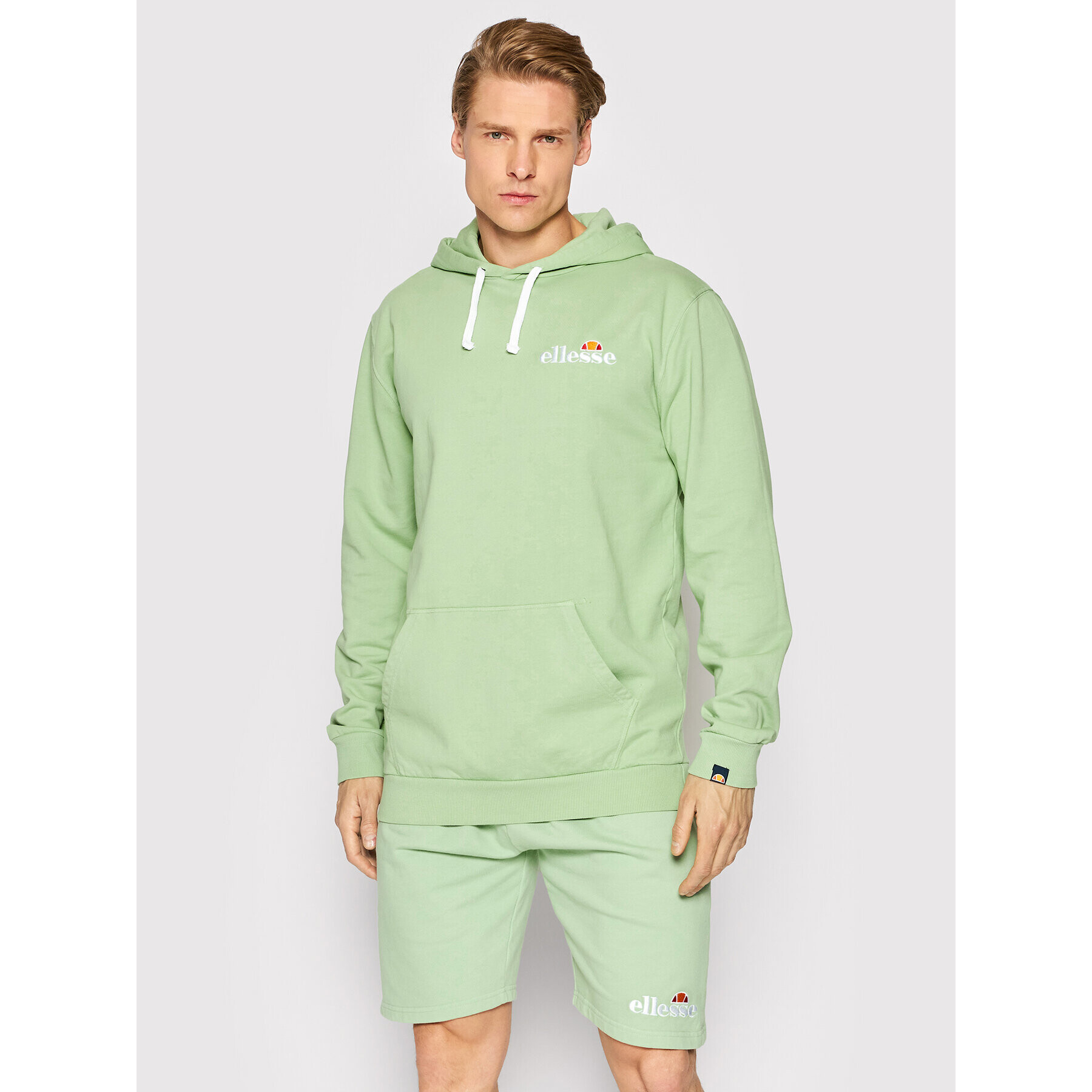 Ellesse Суитшърт Tinctoria SHM13144 Зелен Regular Fit - Pepit.bg