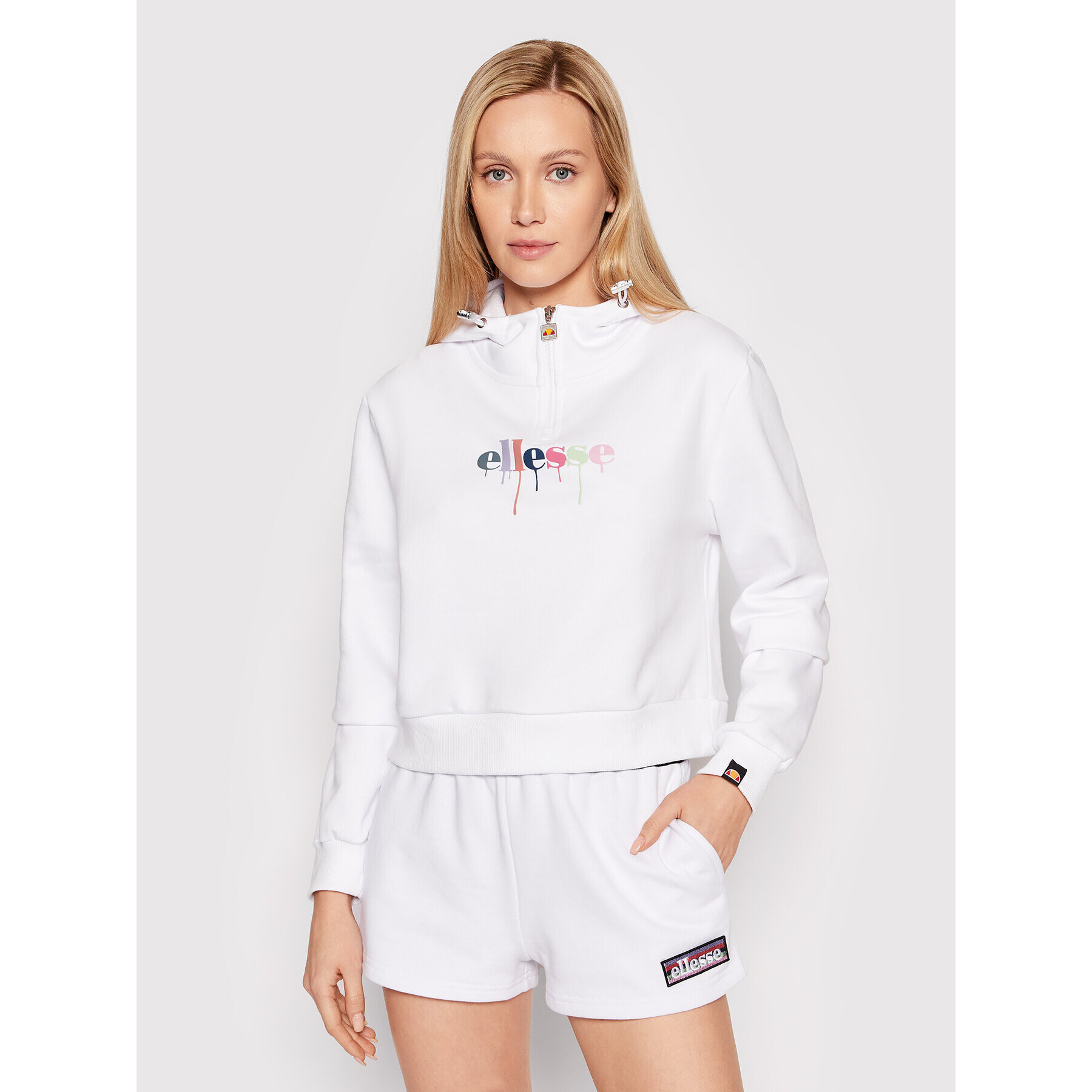 Ellesse Суитшърт Toma Oh SGM11090 Бял Regular Fit - Pepit.bg