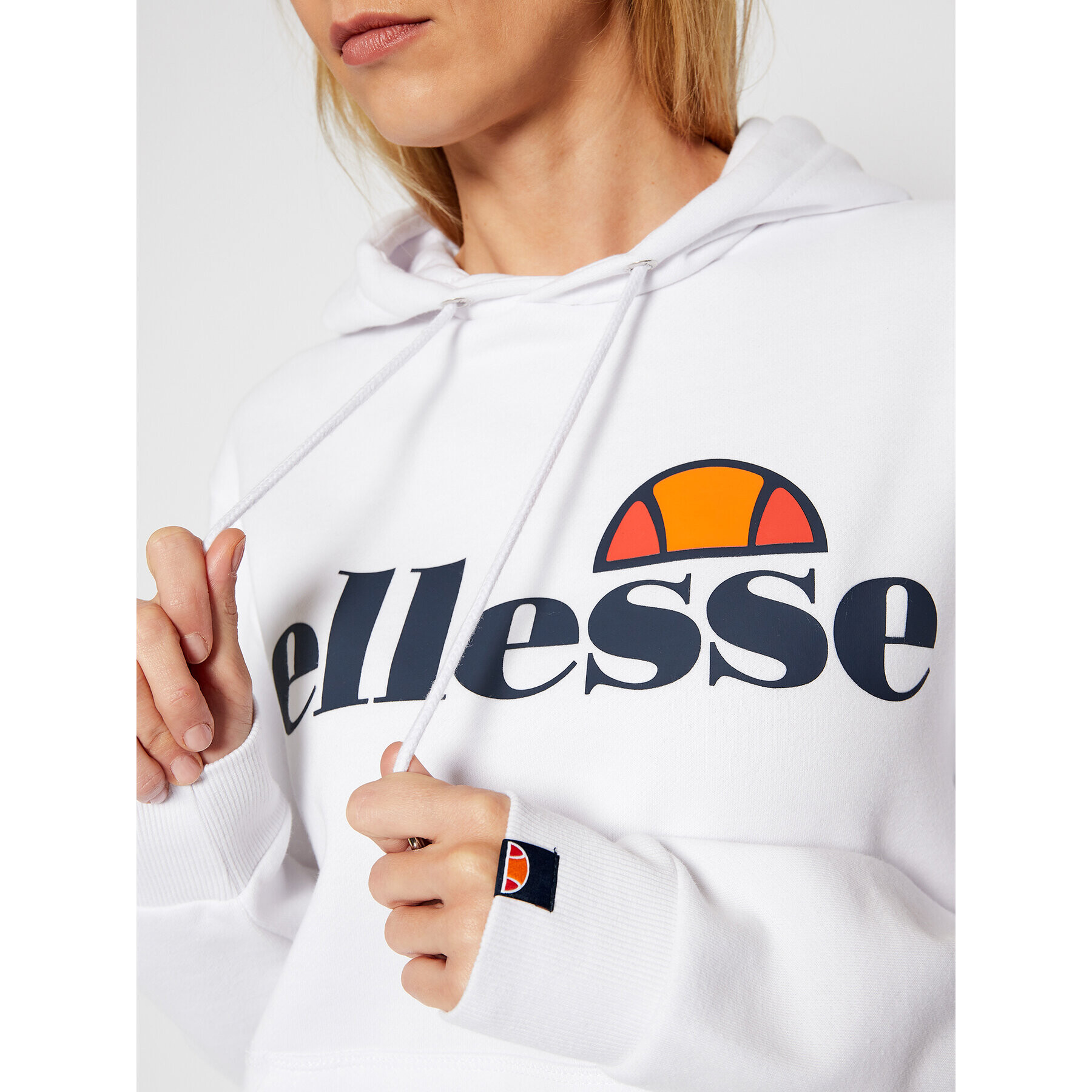 Ellesse Суитшърт Torcies Oh SGS03244 Бял Regular Fit - Pepit.bg