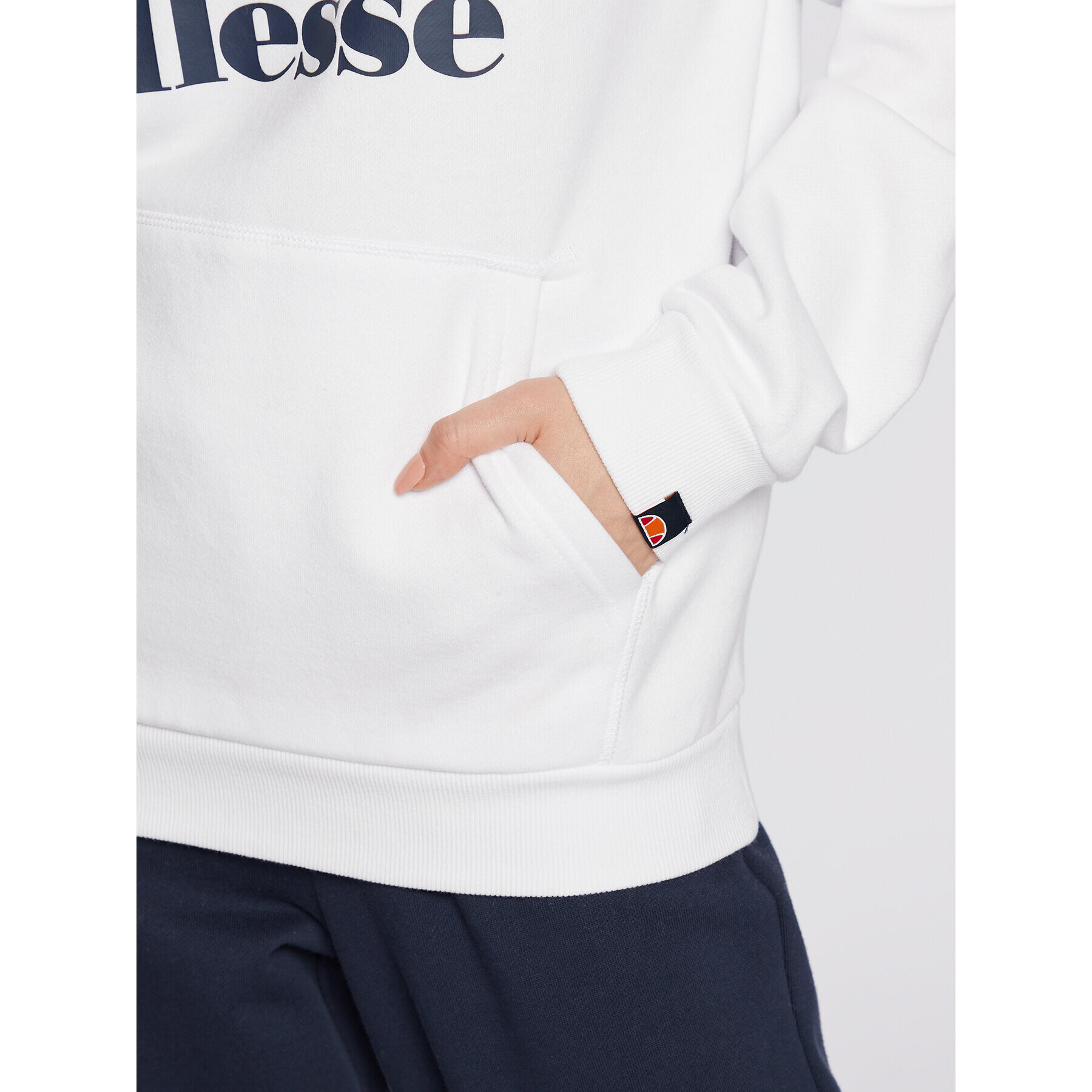 Ellesse Суитшърт Yuffie SRK12901 Бял Regular Fit - Pepit.bg