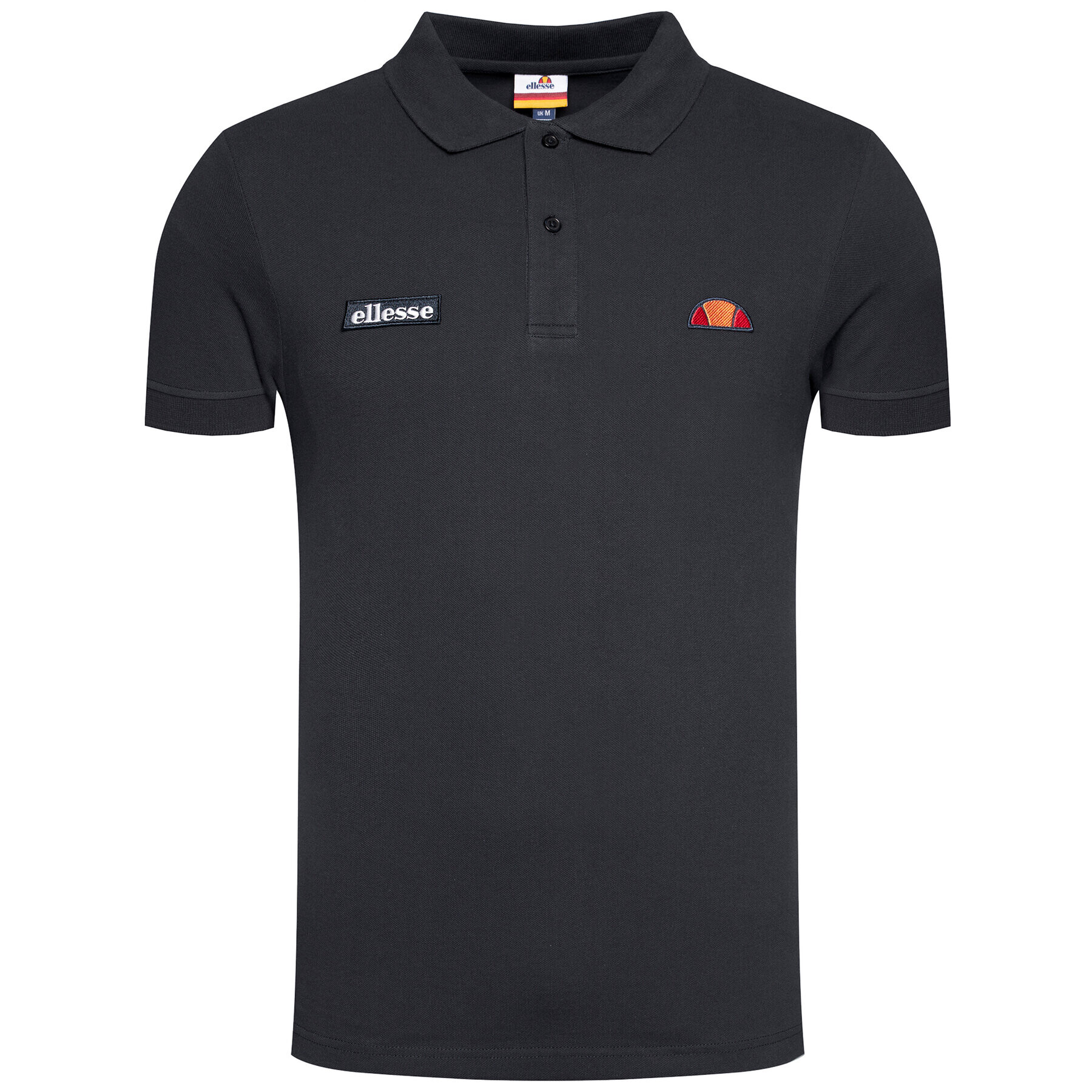 Ellesse Тениска с яка и копчета Montura SHS04475 Тъмносин Regular Fit - Pepit.bg