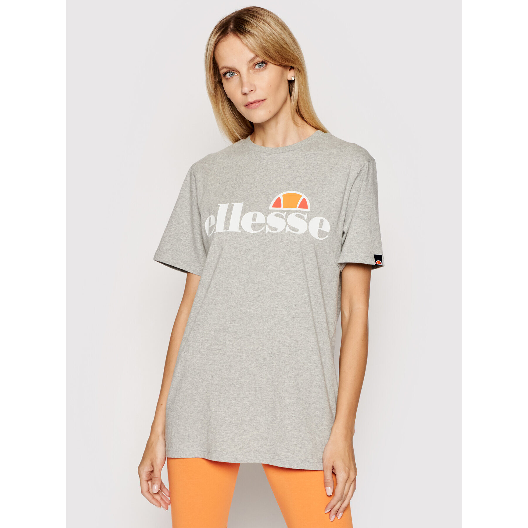 Ellesse Тишърт Albany SGS003237 Сив Regular Fit - Pepit.bg