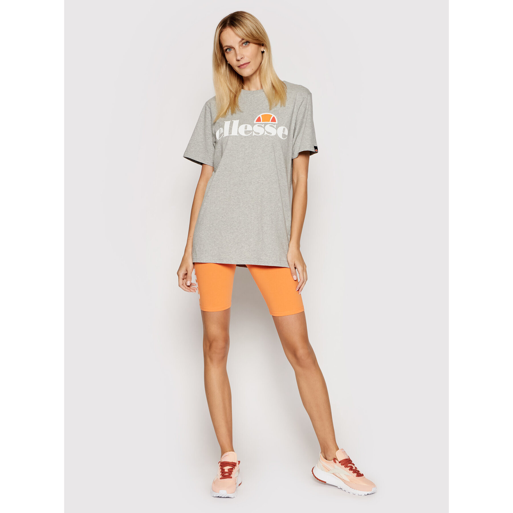 Ellesse Тишърт Albany SGS003237 Сив Regular Fit - Pepit.bg