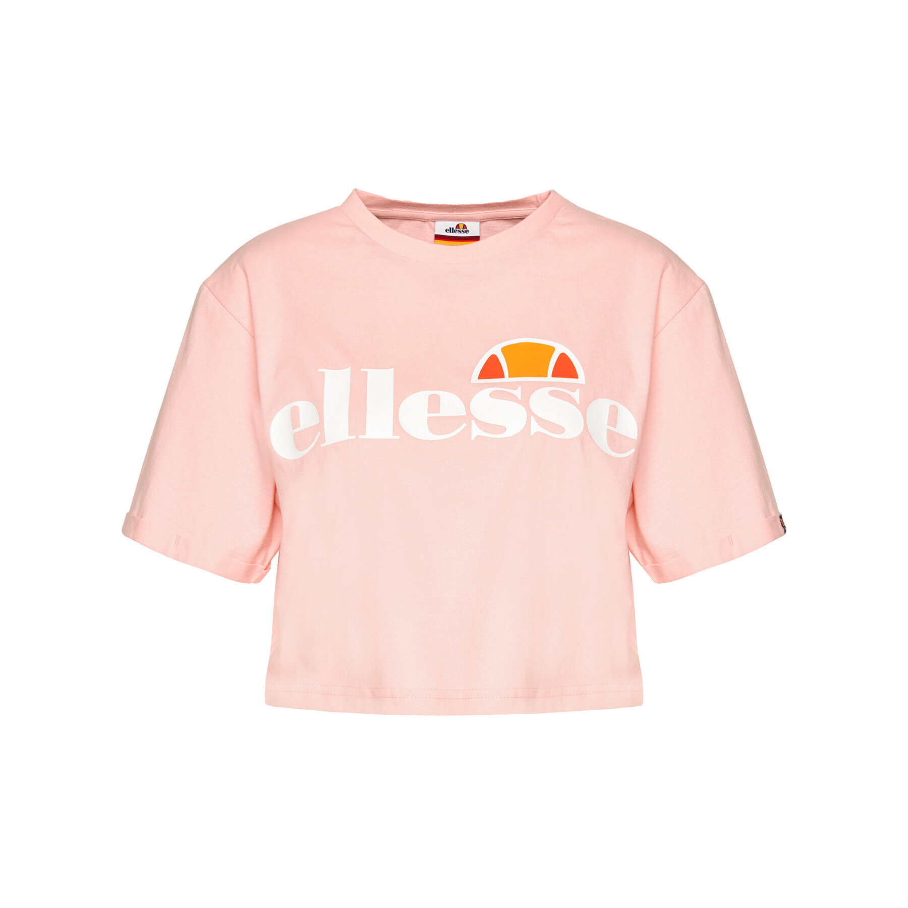 Ellesse Тишърт Alberta SGS04484 Розов Cropped Fit - Pepit.bg