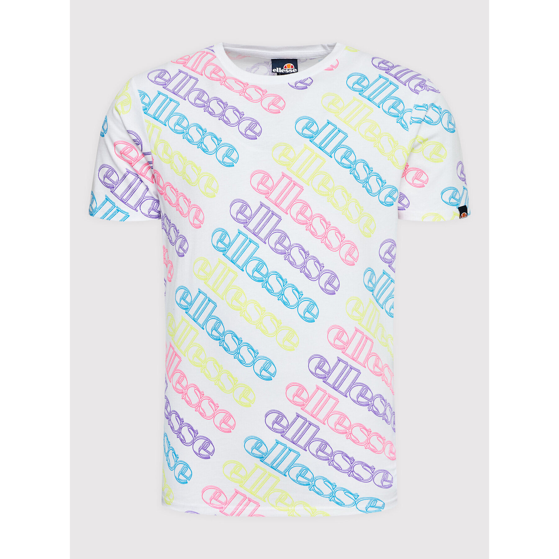 Ellesse Тишърт Alleri SHN15418 Бял Regular Fit - Pepit.bg