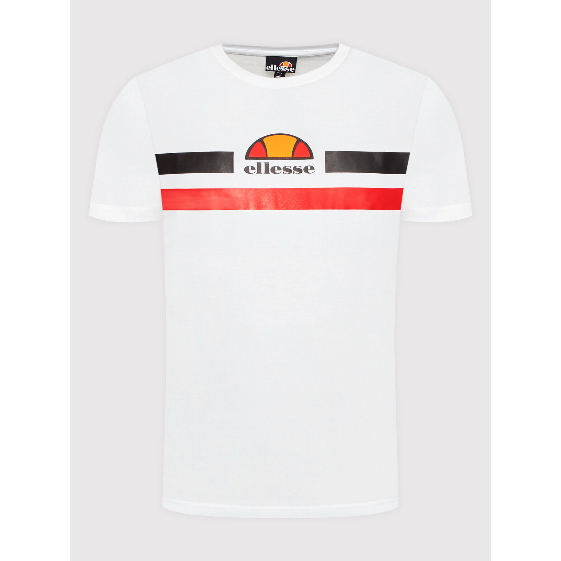 Ellesse Тишърт Aprel SHM06453 Бял Regular Fit - Pepit.bg