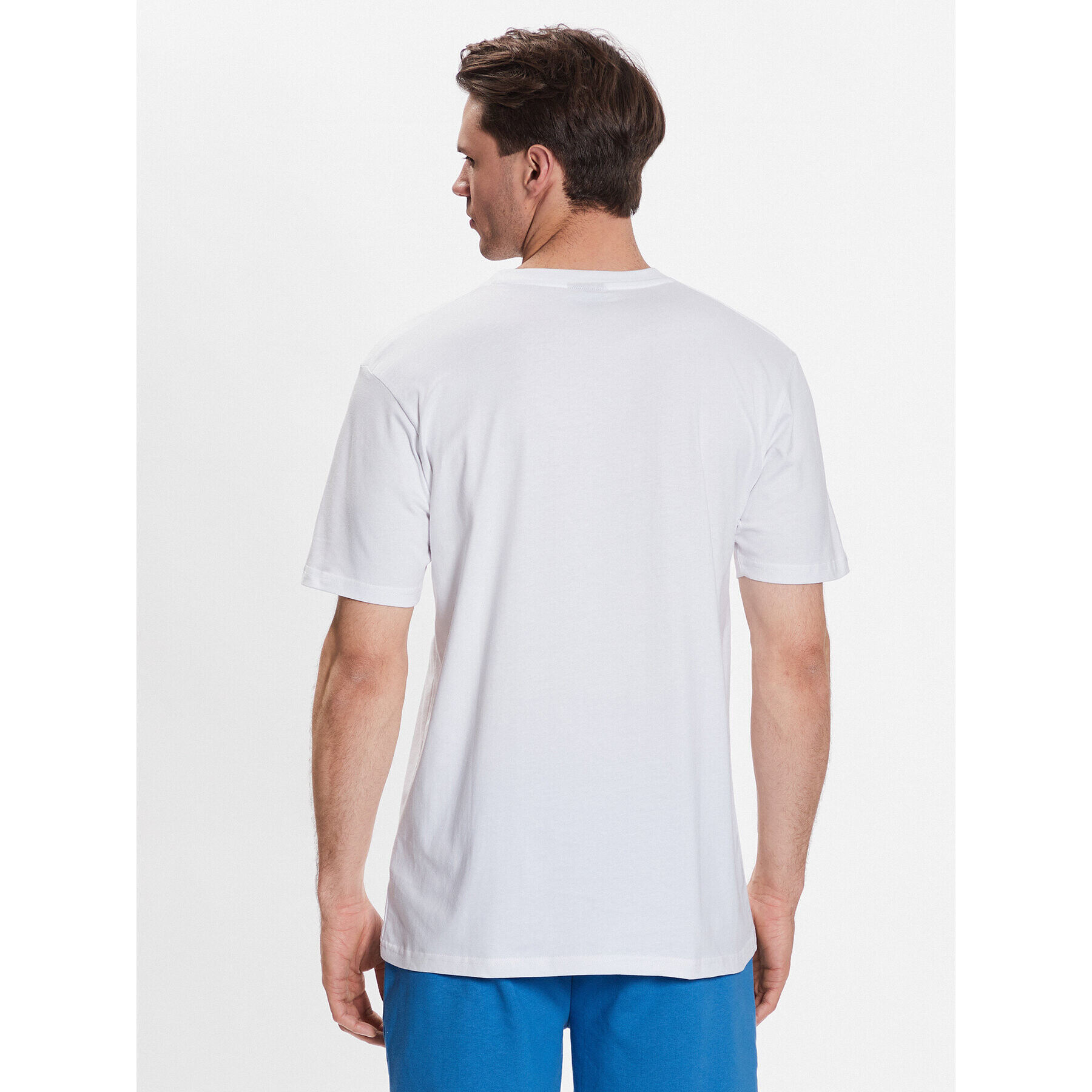 Ellesse Тишърт Aprel SHR06453 Бял Regular Fit - Pepit.bg