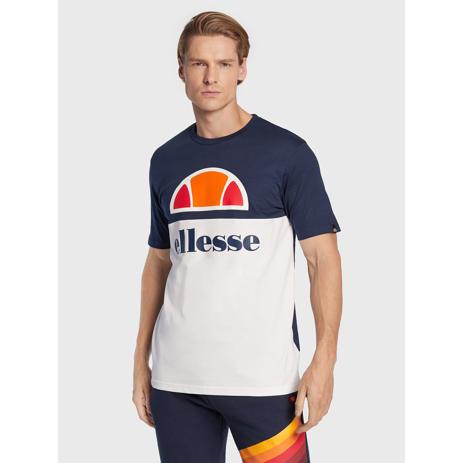 Ellesse Тишърт Arbatax SHM03430 Тъмносин Regular Fit - Pepit.bg