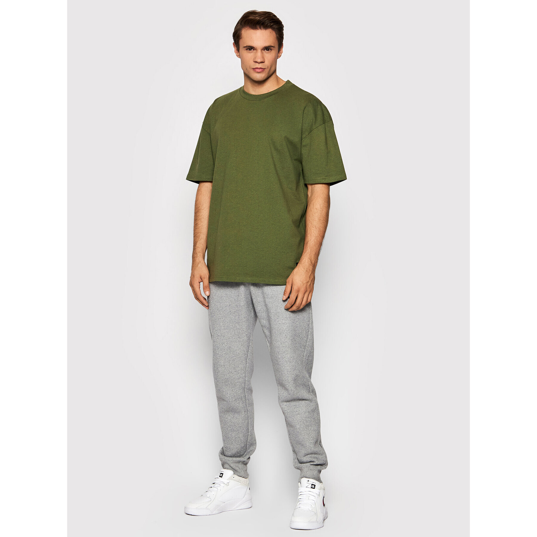 Ellesse Тишърт Avis SHK12204 Зелен Relaxed Fit - Pepit.bg