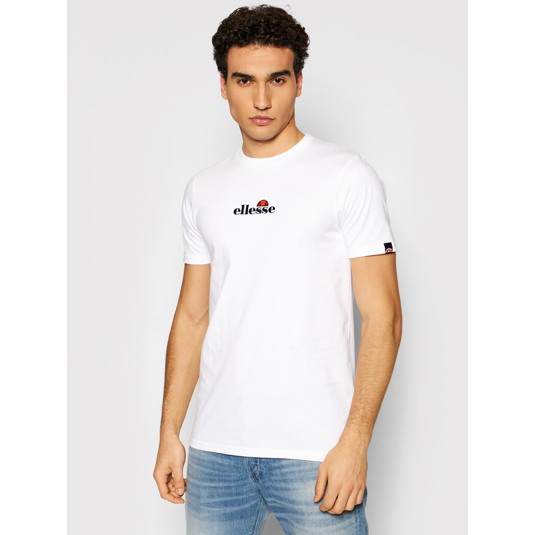 Ellesse Тишърт Caciot SHI11151 Бял Regular Fit - Pepit.bg