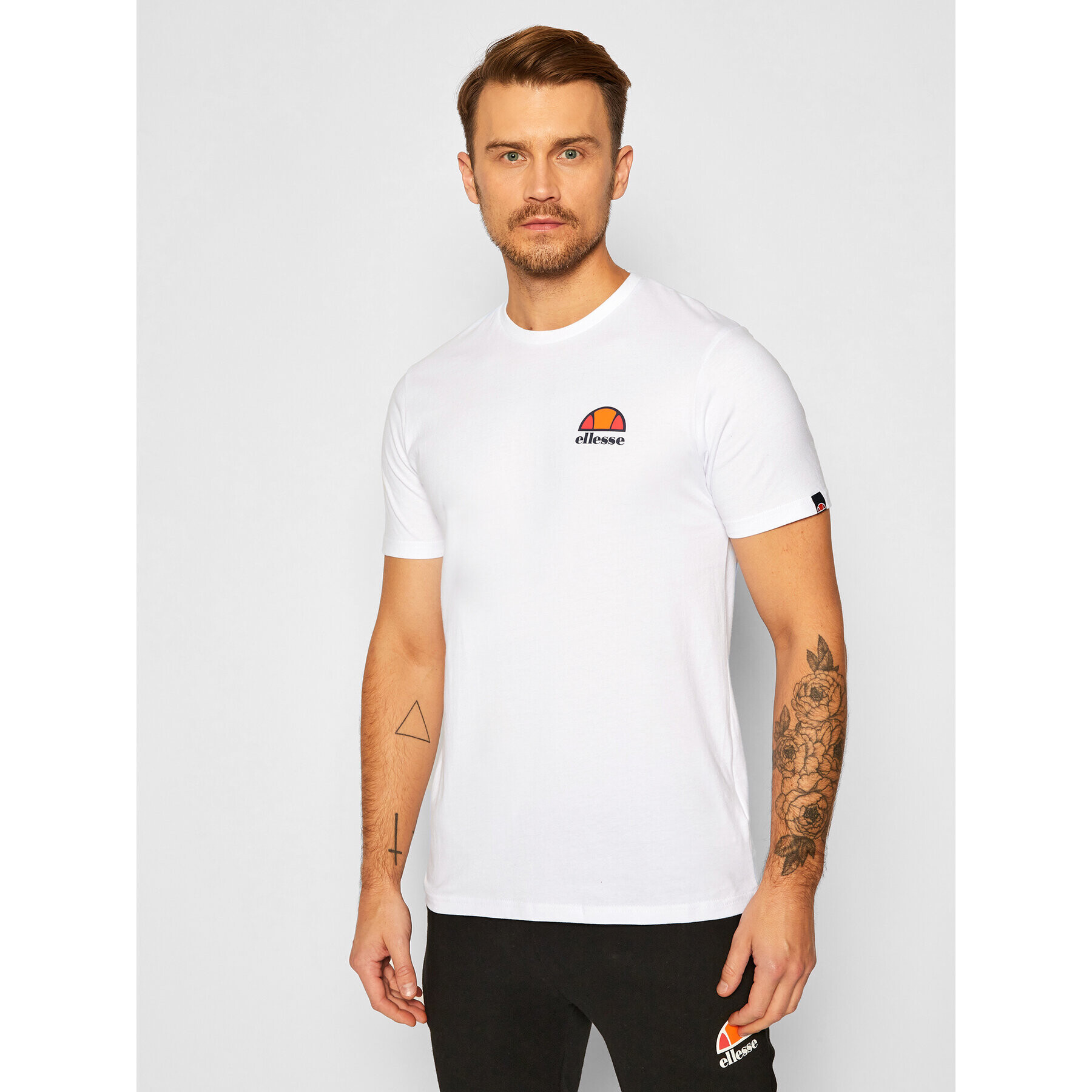 Ellesse Тишърт Canaletto SHS04548 Бял Regular Fit - Pepit.bg