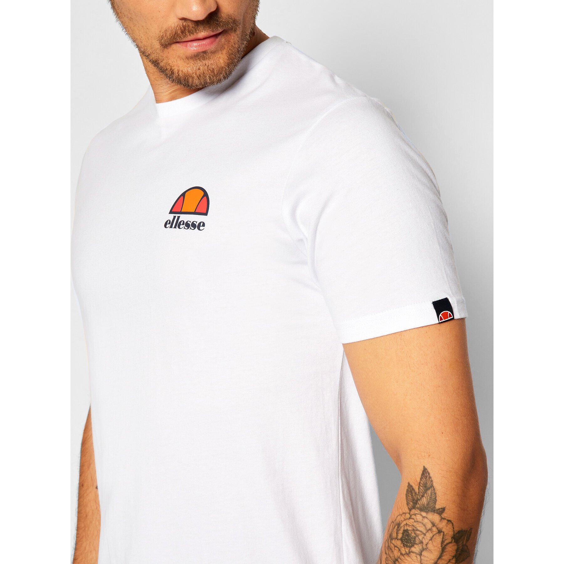 Ellesse Тишърт Canaletto SHS04548 Бял Regular Fit - Pepit.bg