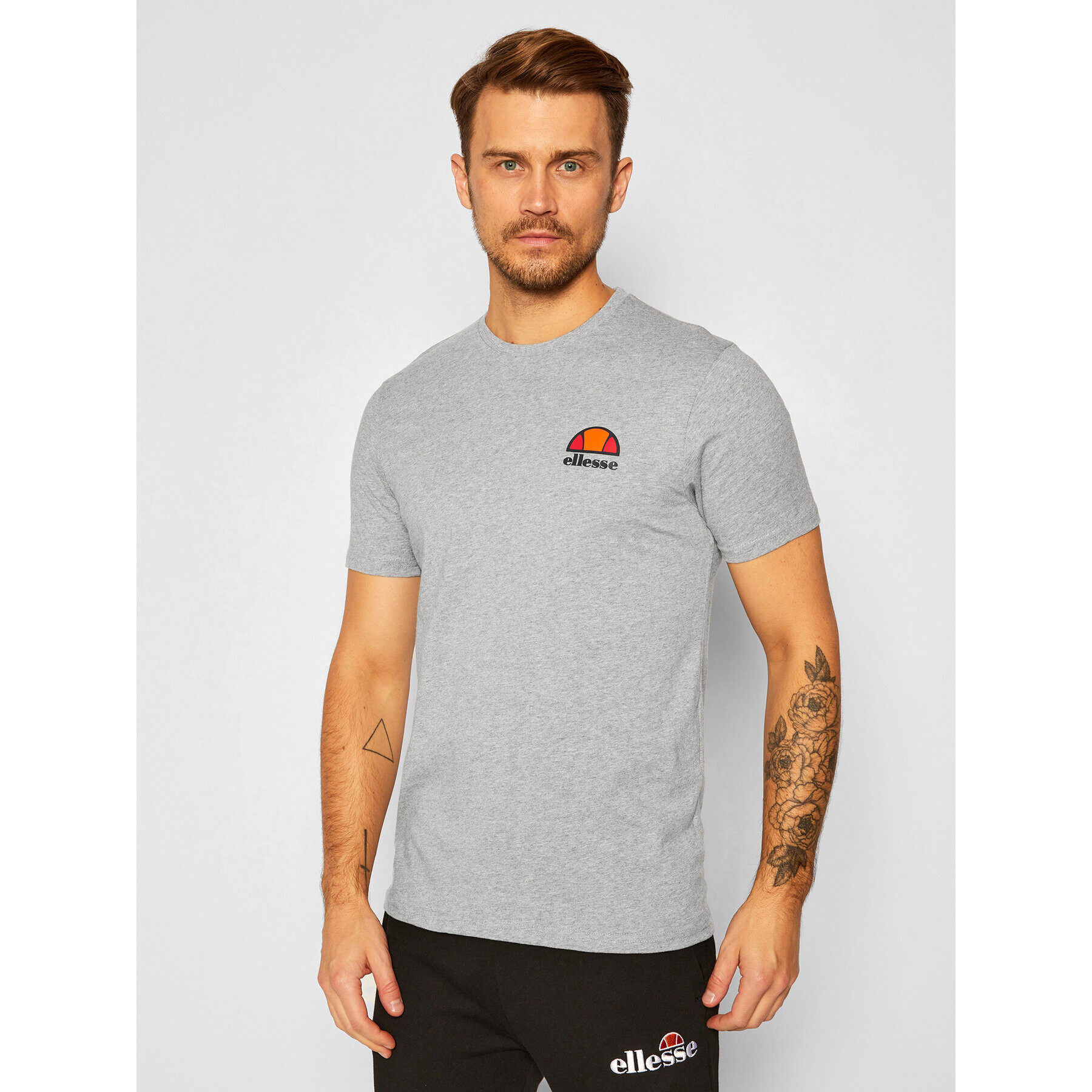 Ellesse Тишърт Canaletto SHS04548 Сив Regular Fit - Pepit.bg