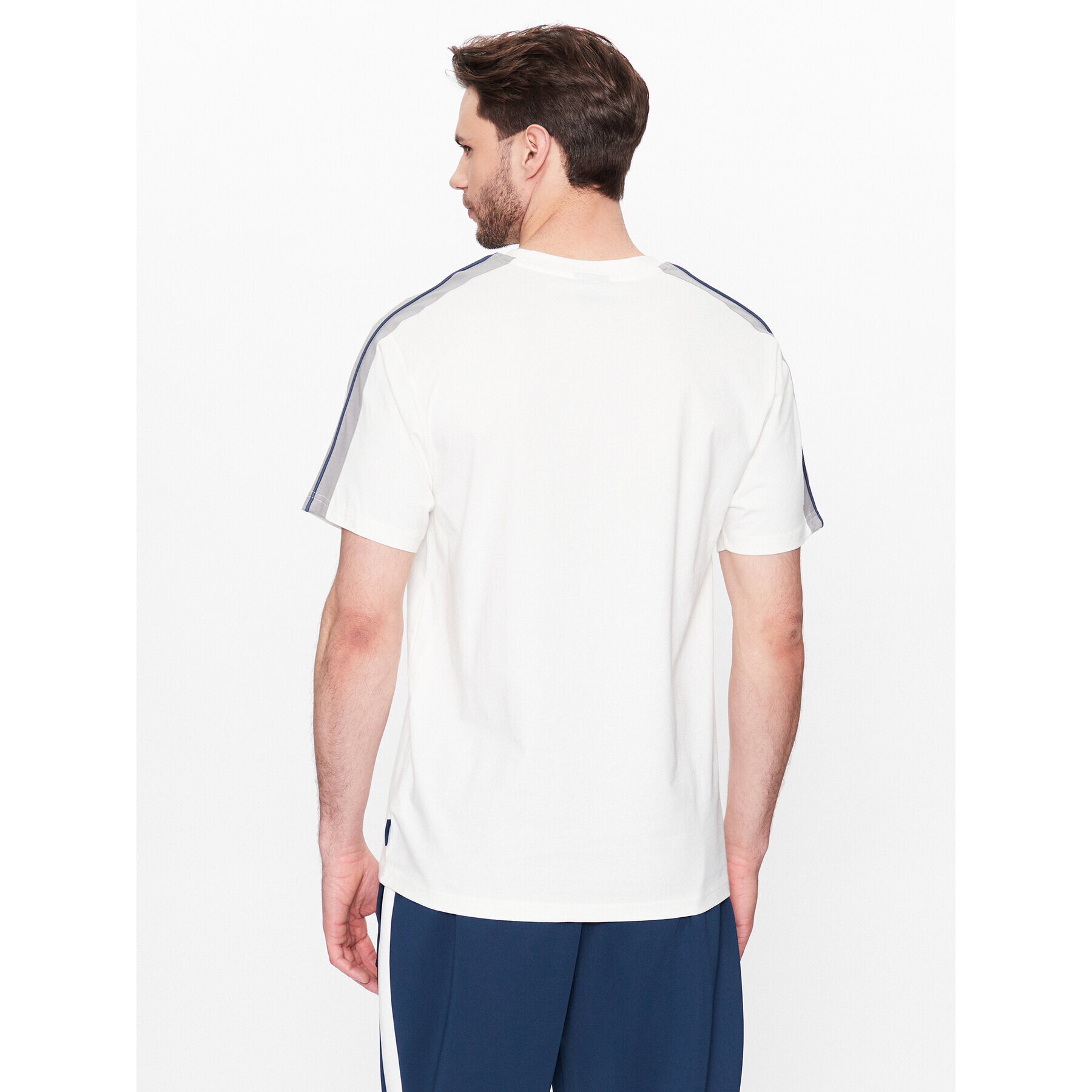 Ellesse Тишърт Capurso SHR17439 Бял Regular Fit - Pepit.bg