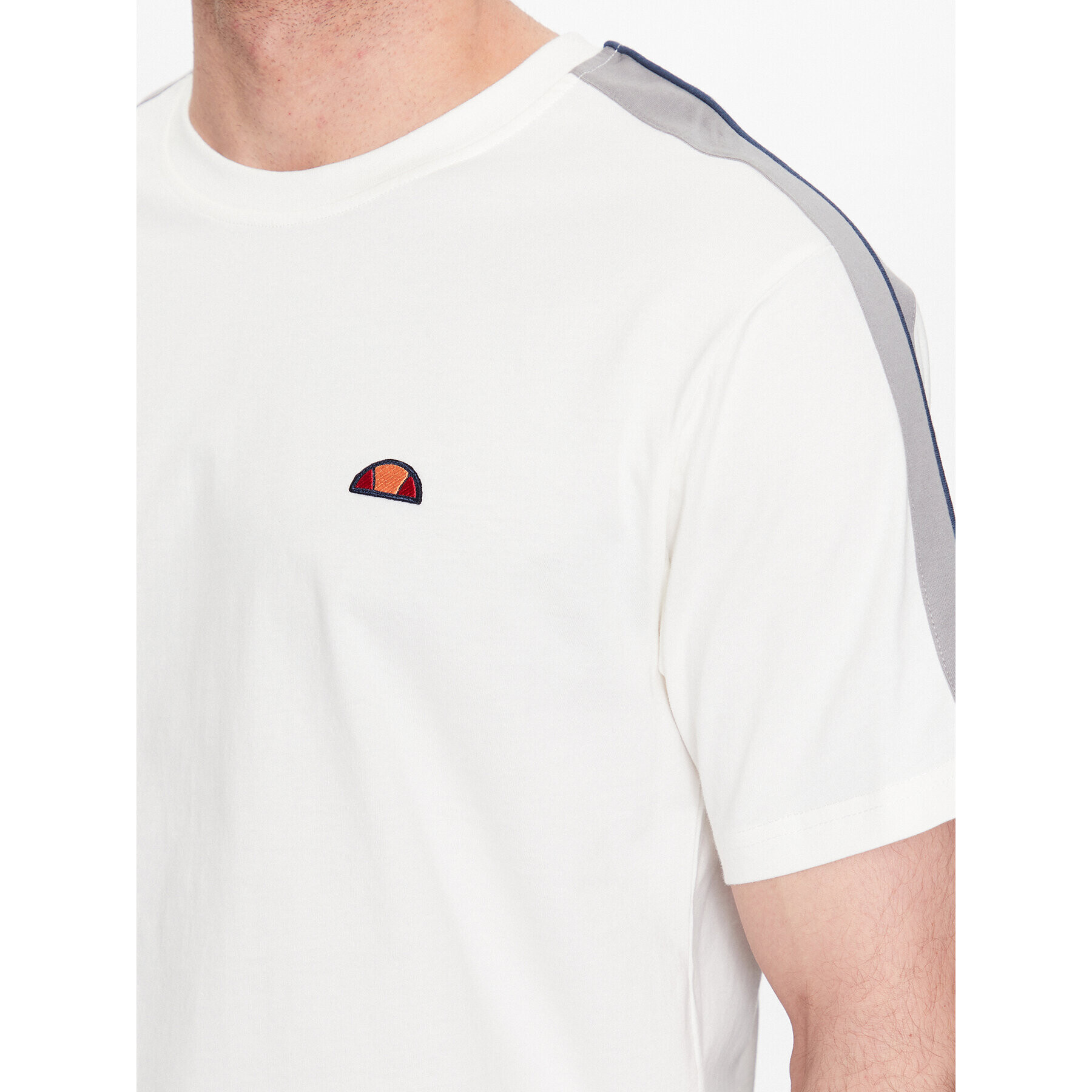 Ellesse Тишърт Capurso SHR17439 Бял Regular Fit - Pepit.bg