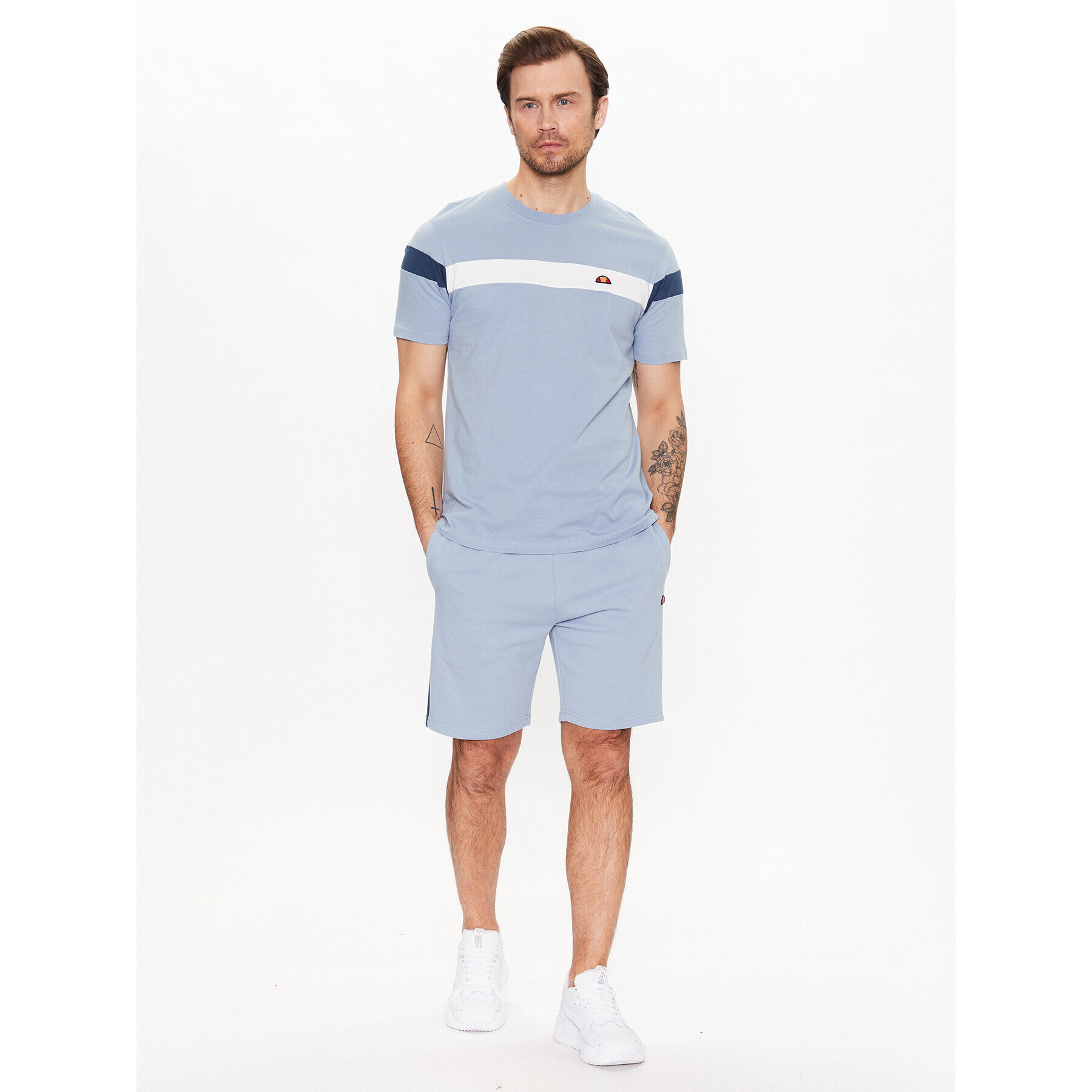 Ellesse Тишърт Caserio SHR17433 Син Regular Fit - Pepit.bg