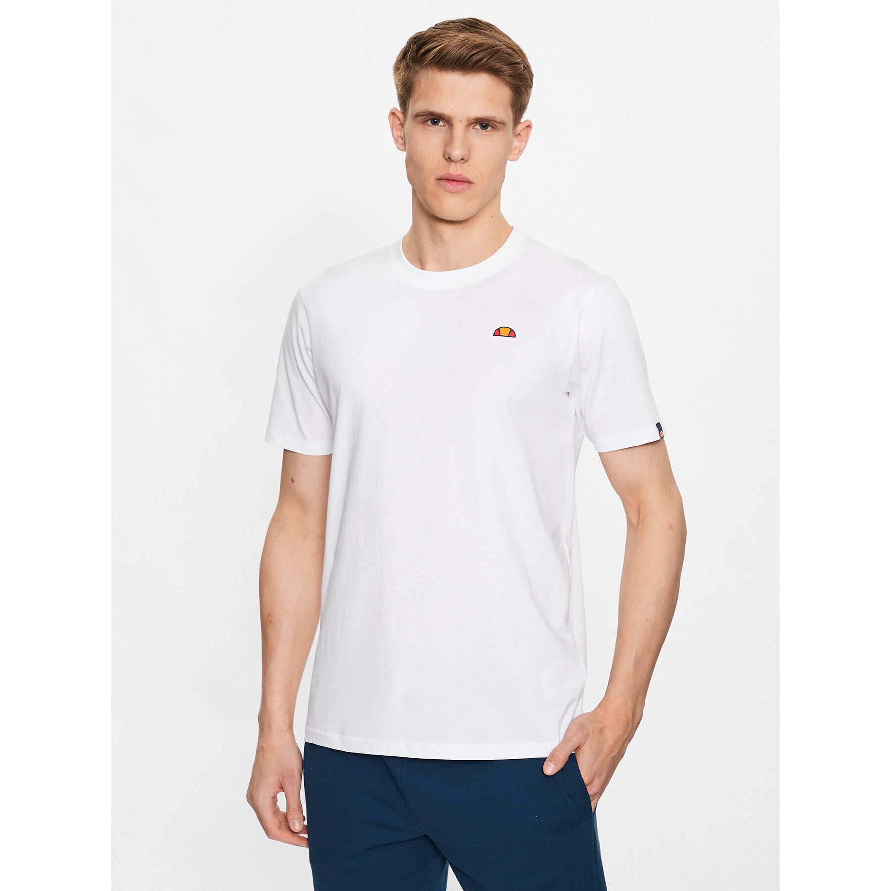 Ellesse Тишърт Chello SHR17632 Бял Regular Fit - Pepit.bg