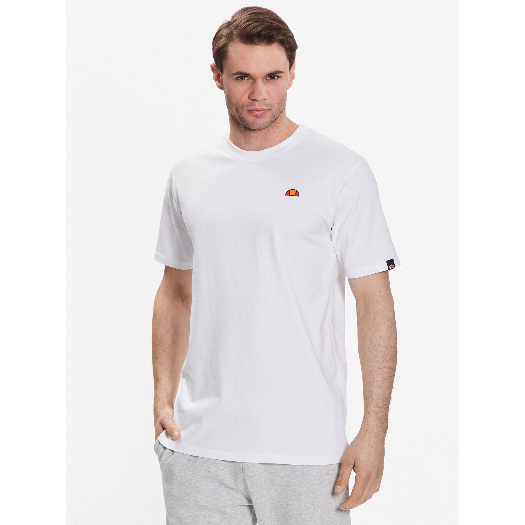 Ellesse Тишърт Chello SHR17632 Бял Regular Fit - Pepit.bg