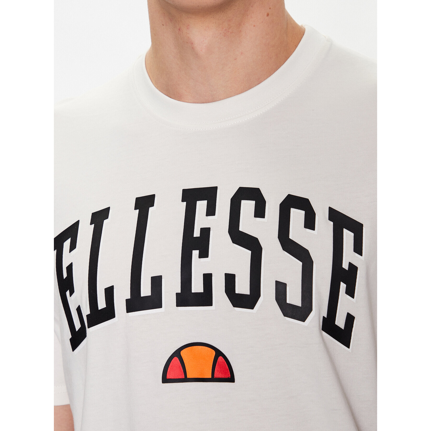 Ellesse Тишърт Colombia 2 SHR17640 Екрю Regular Fit - Pepit.bg