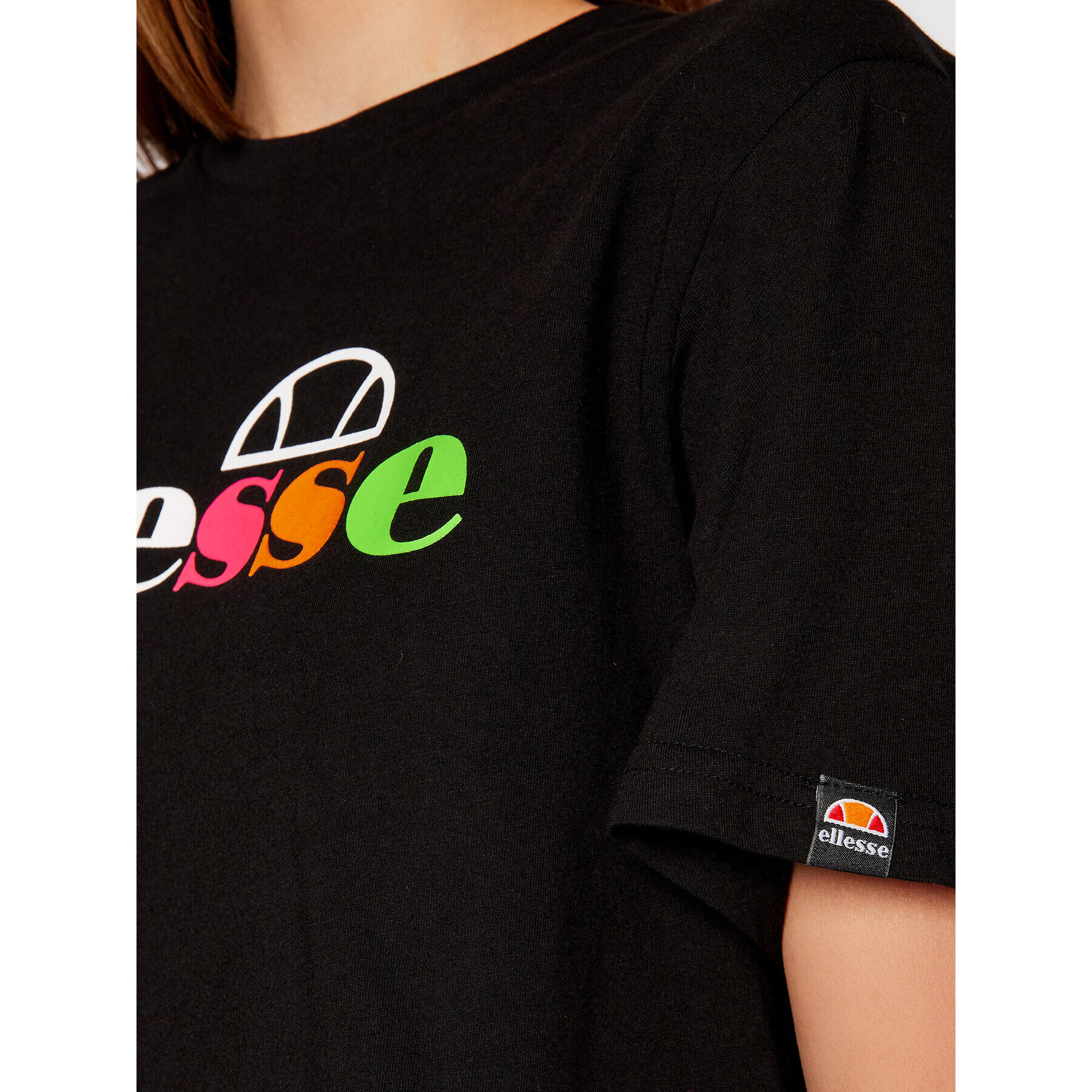 Ellesse Тишърт Cordela SGF10514 Черен Loose Fit - Pepit.bg