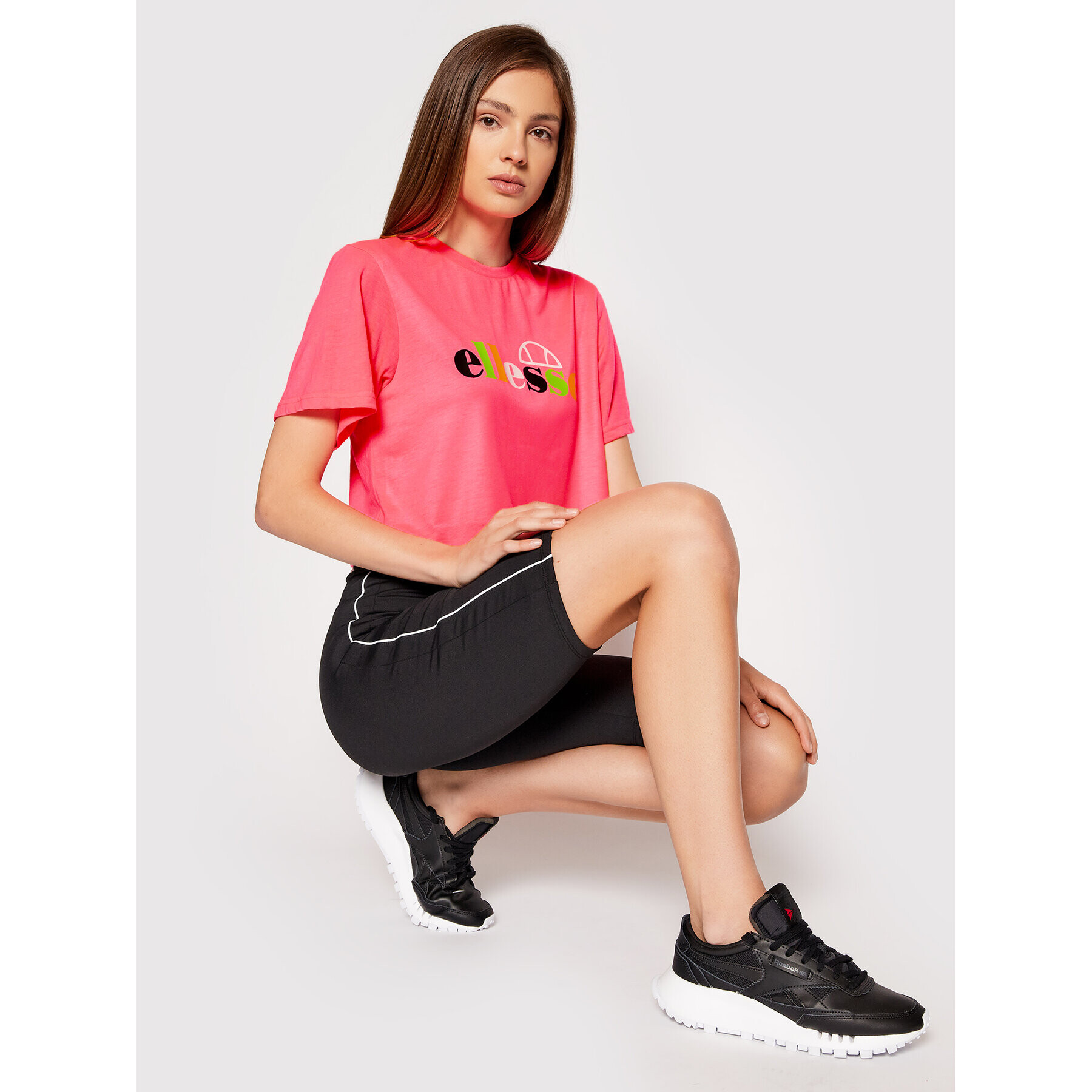 Ellesse Тишърт Cordela SGF10514 Розов Loose Fit - Pepit.bg