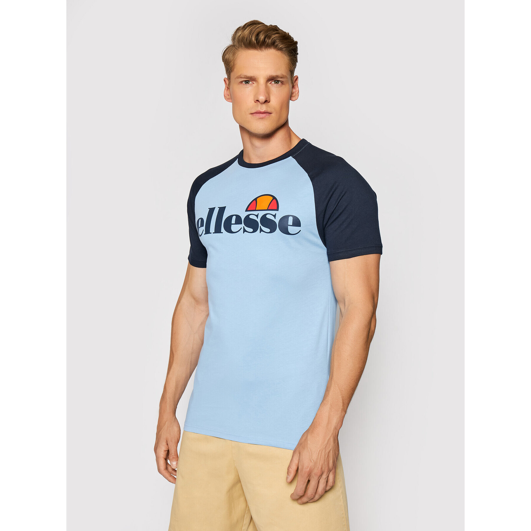 Ellesse Тишърт Corp SHI12467 Син Classic Fit - Pepit.bg