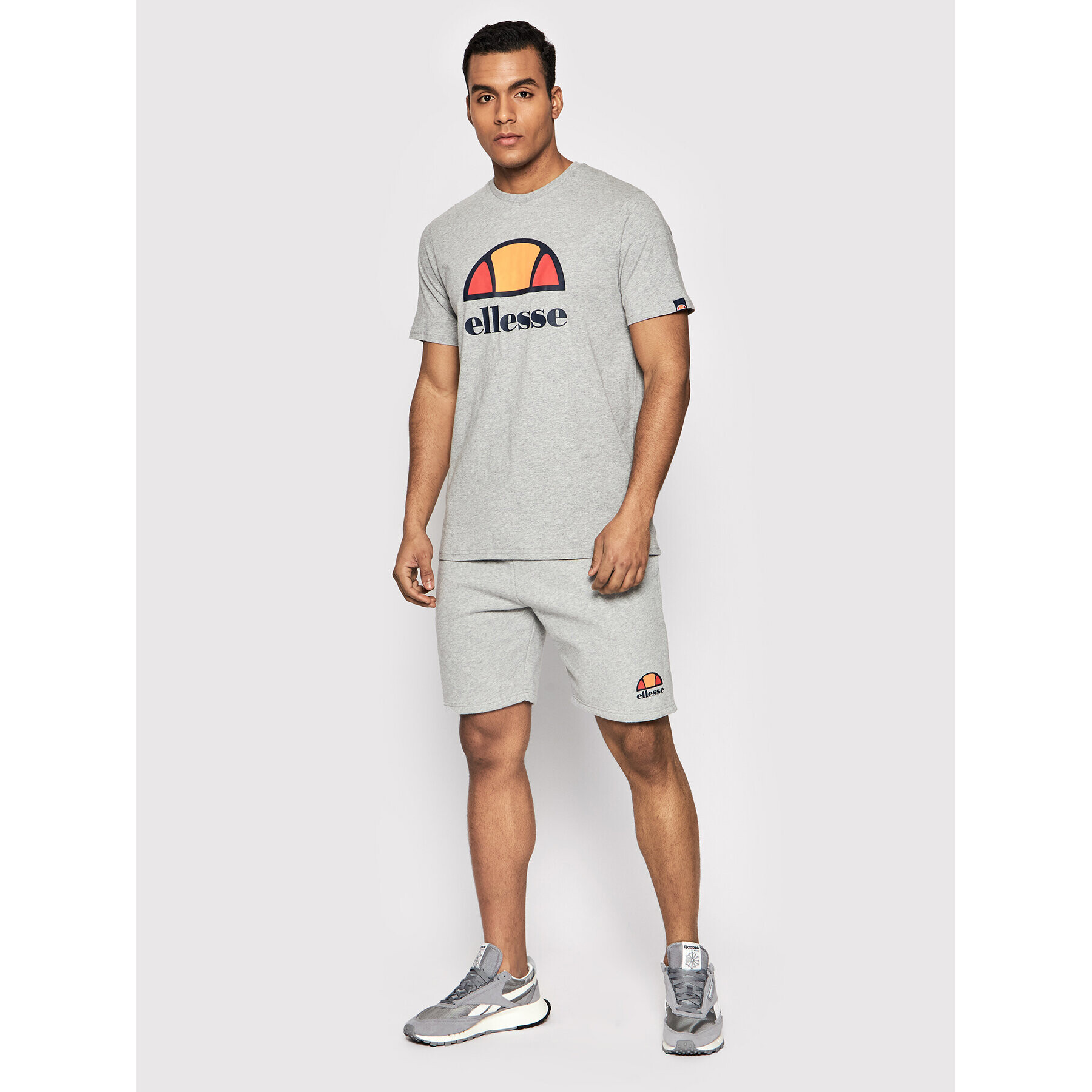 Ellesse Тишърт Dyne SXG12736 Сив Regular Fit - Pepit.bg