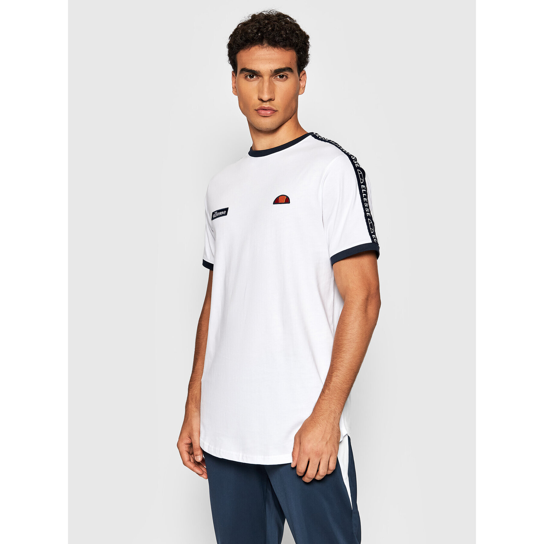 Ellesse Тишърт Fede SHC05907 Бял Regular Fit - Pepit.bg