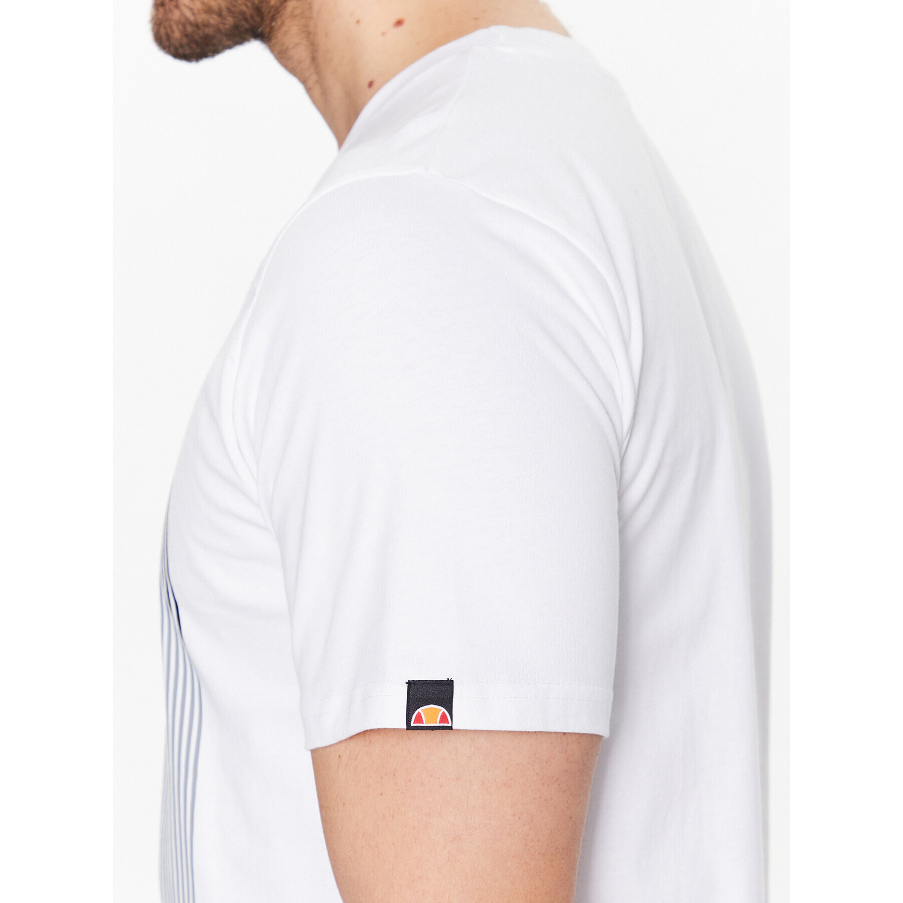 Ellesse Тишърт Flecta SXR17843 Бял Regular Fit - Pepit.bg