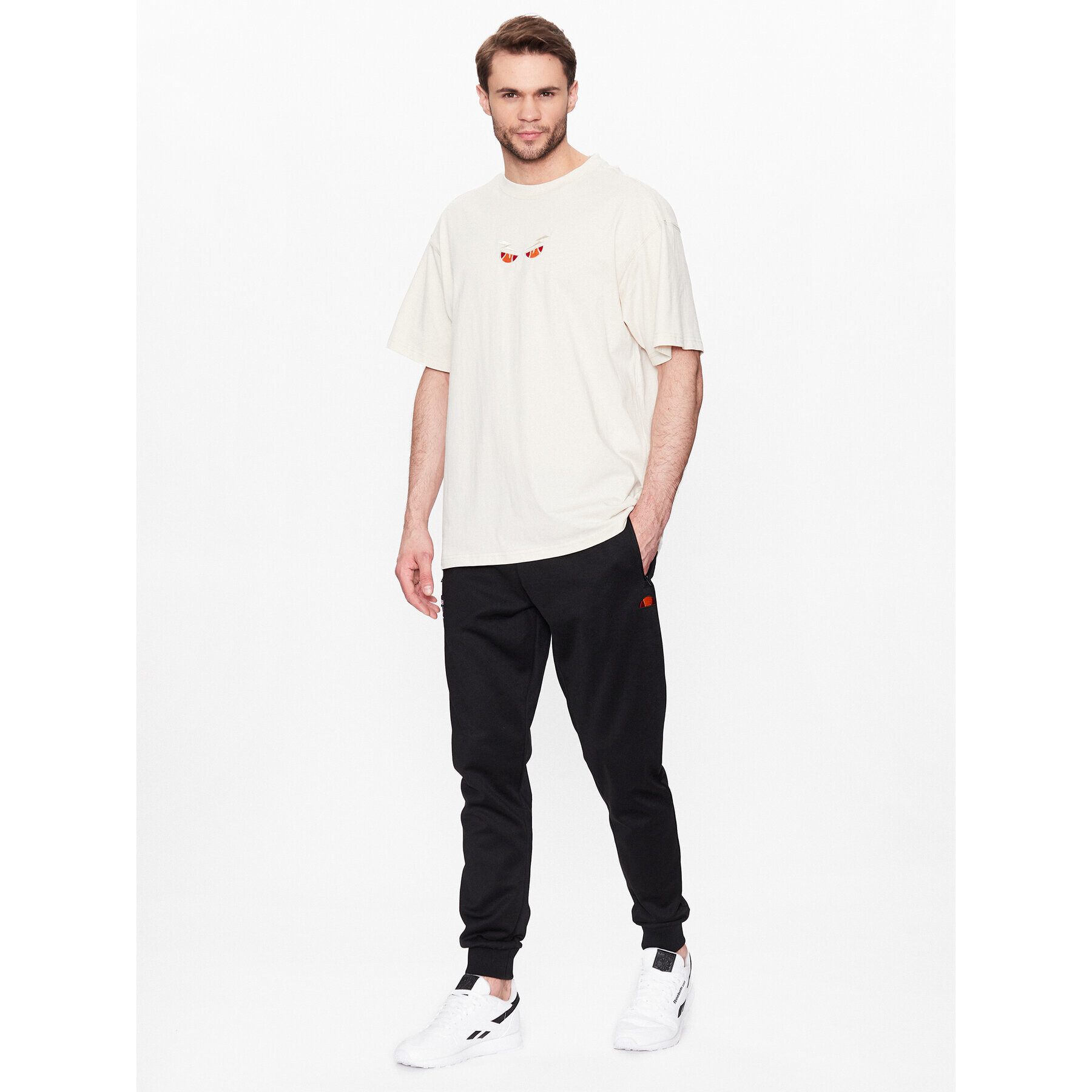 Ellesse Тишърт Fontelina SHR18010 Бежов Regular Fit - Pepit.bg