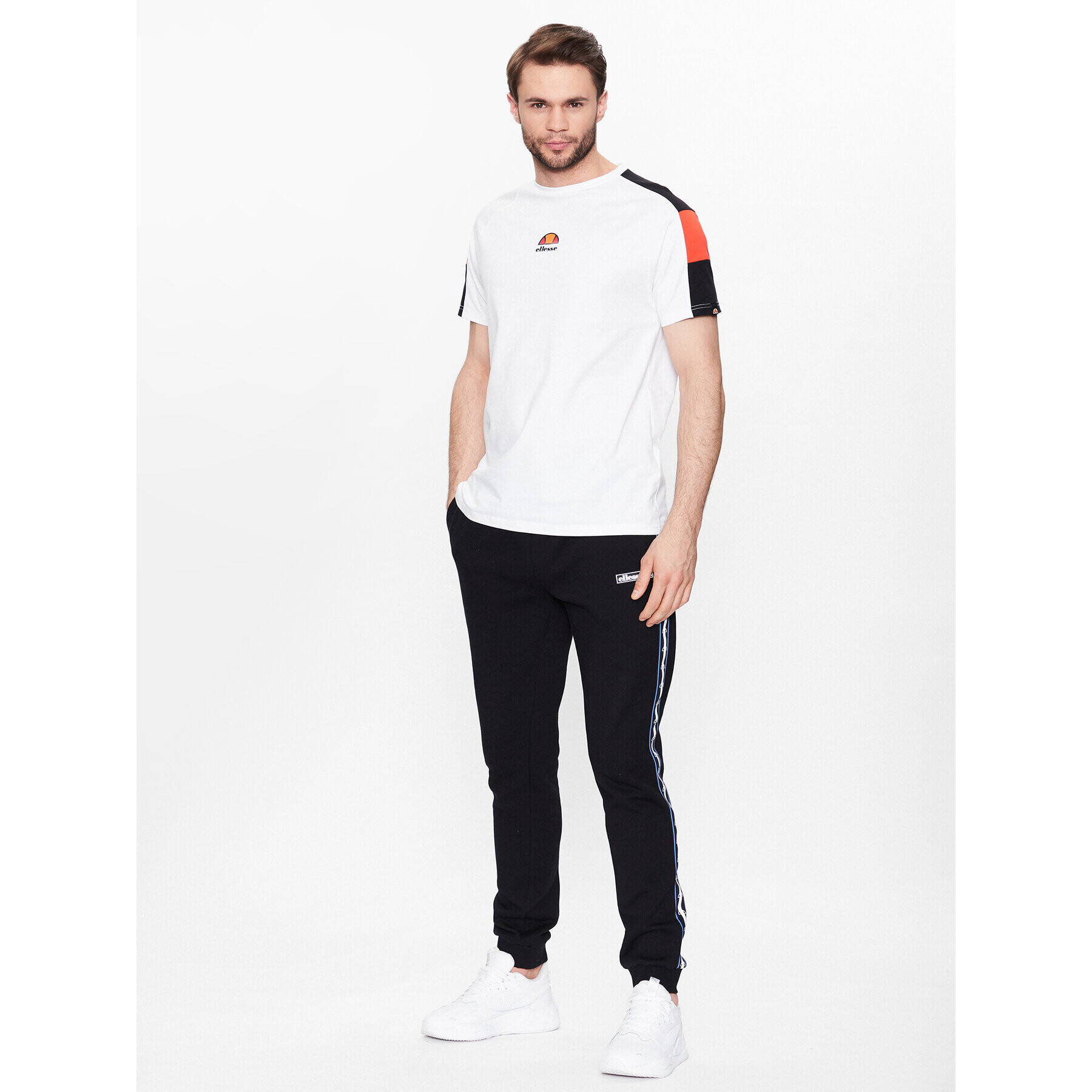 Ellesse Тишърт Fosha SXR17846 Бял Regular Fit - Pepit.bg