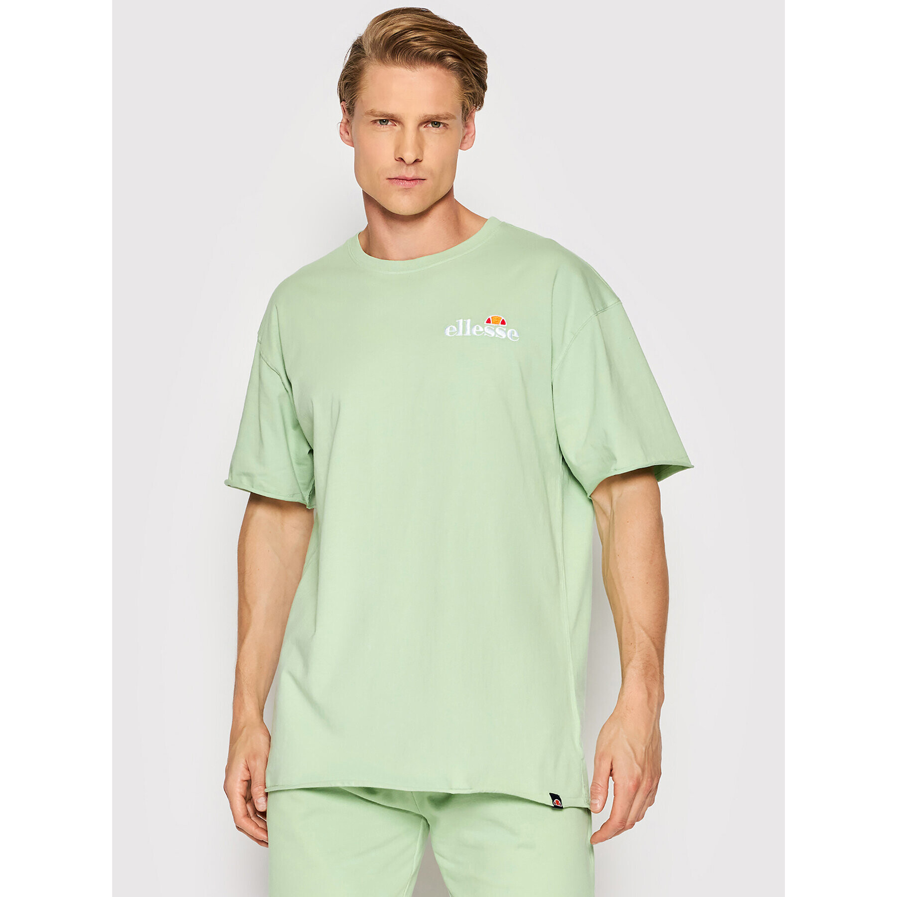 Ellesse Тишърт Fuller SHM13796 Зелен Relaxed Fit - Pepit.bg