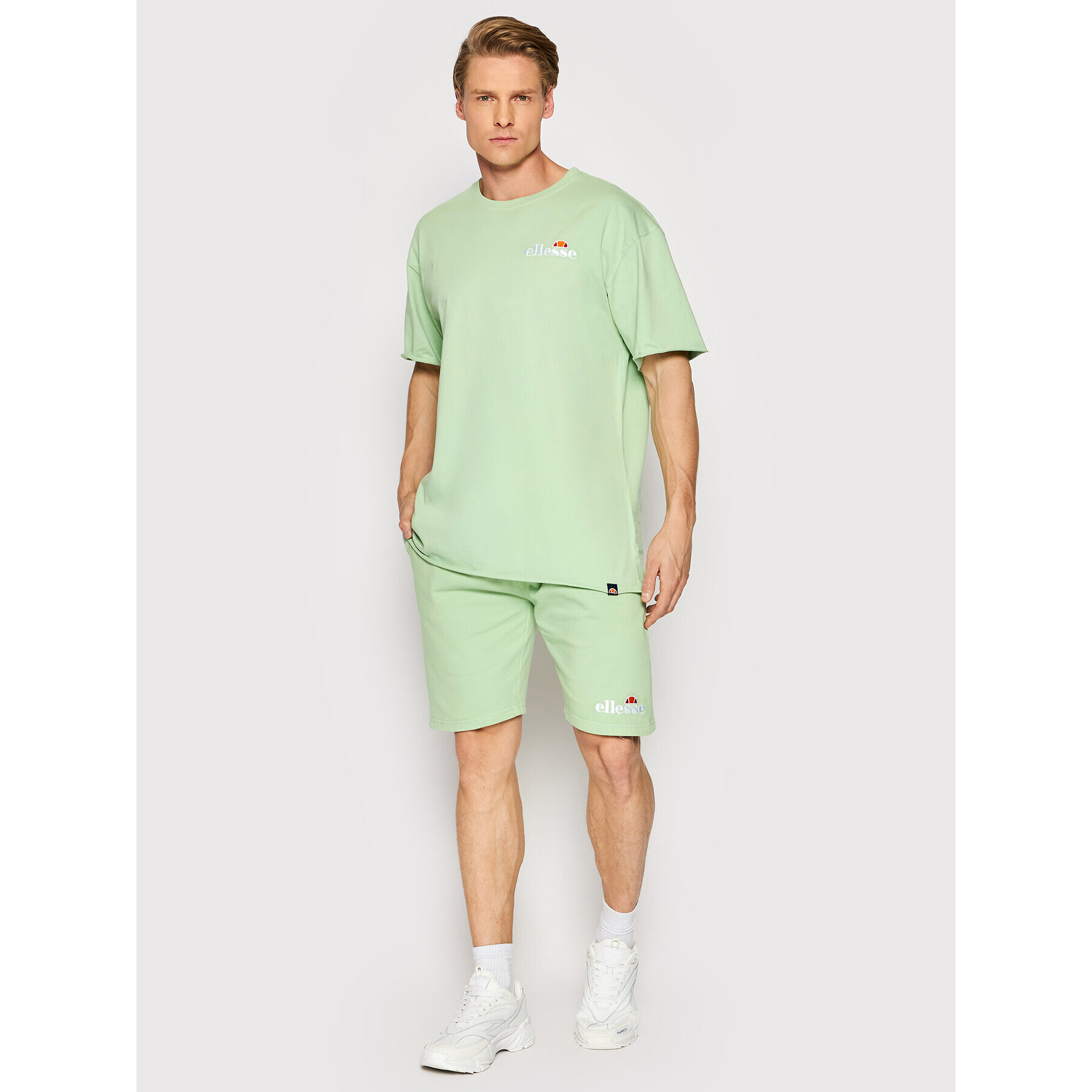 Ellesse Тишърт Fuller SHM13796 Зелен Relaxed Fit - Pepit.bg