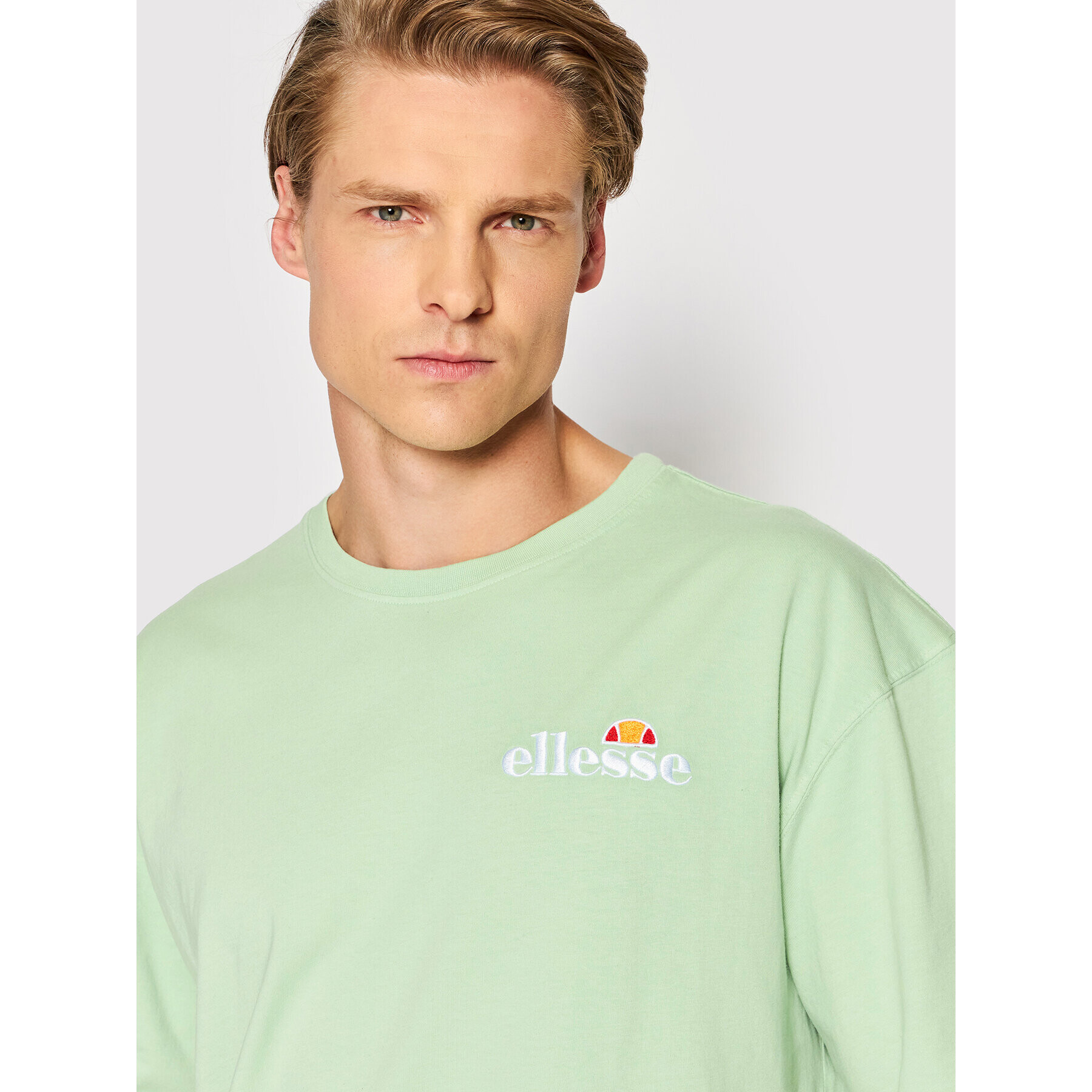 Ellesse Тишърт Fuller SHM13796 Зелен Relaxed Fit - Pepit.bg