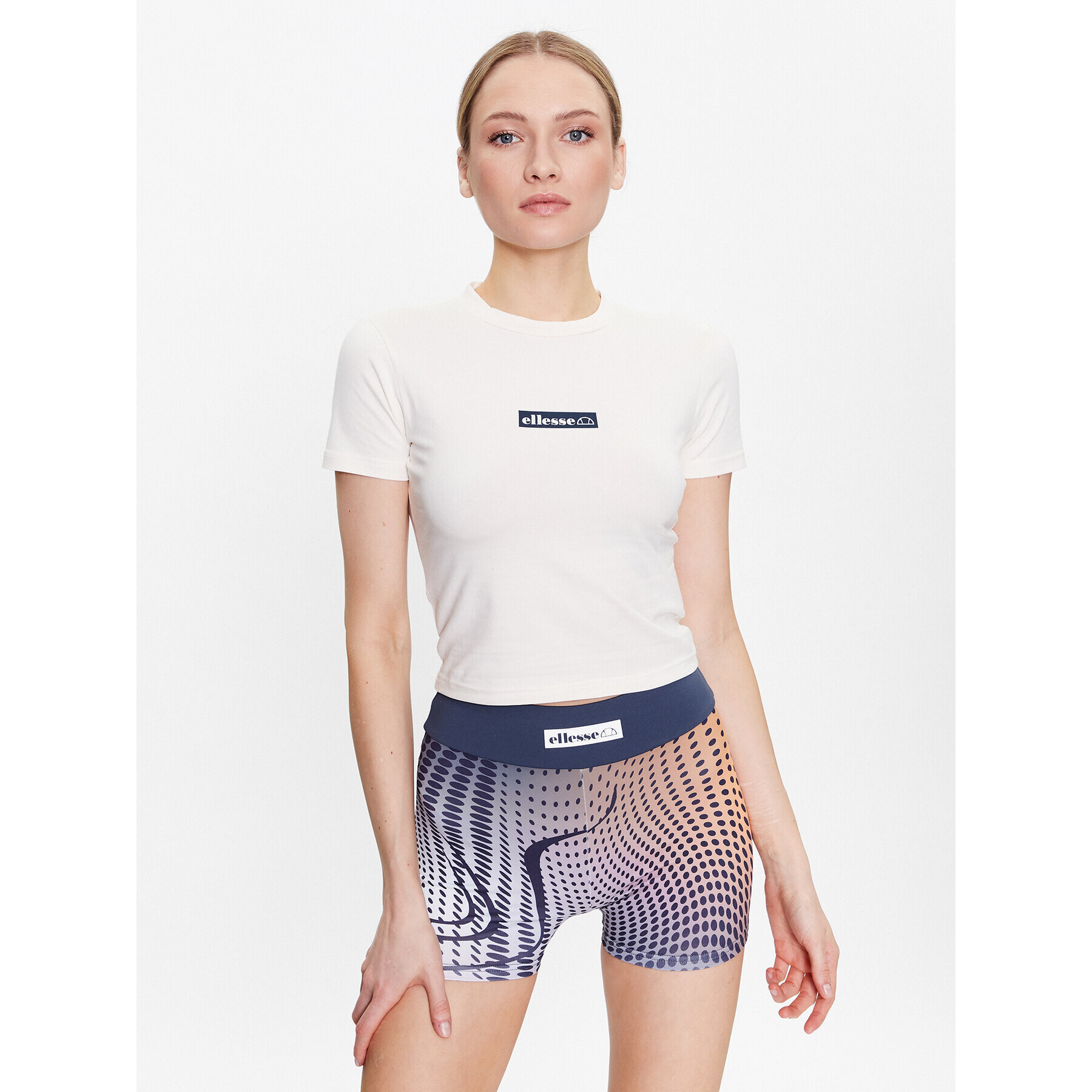 Ellesse Тишърт Graciana SGR17931 Екрю Regular Fit - Pepit.bg