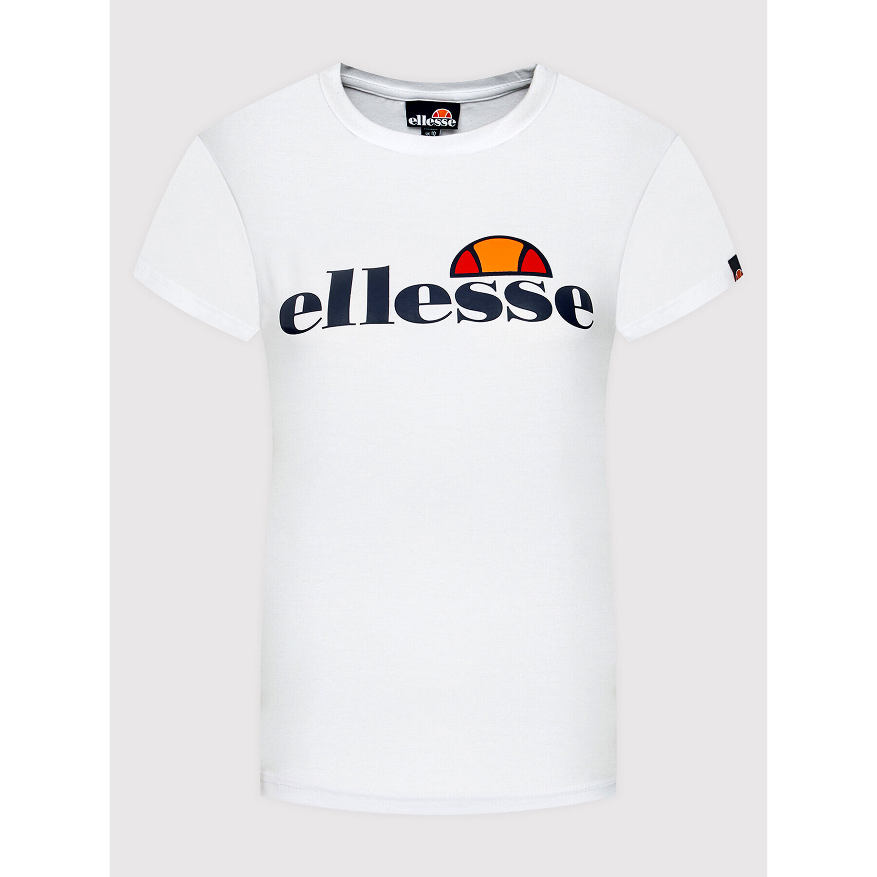 Ellesse Тишърт Hayes SGK11399 Бял Regular Fit - Pepit.bg