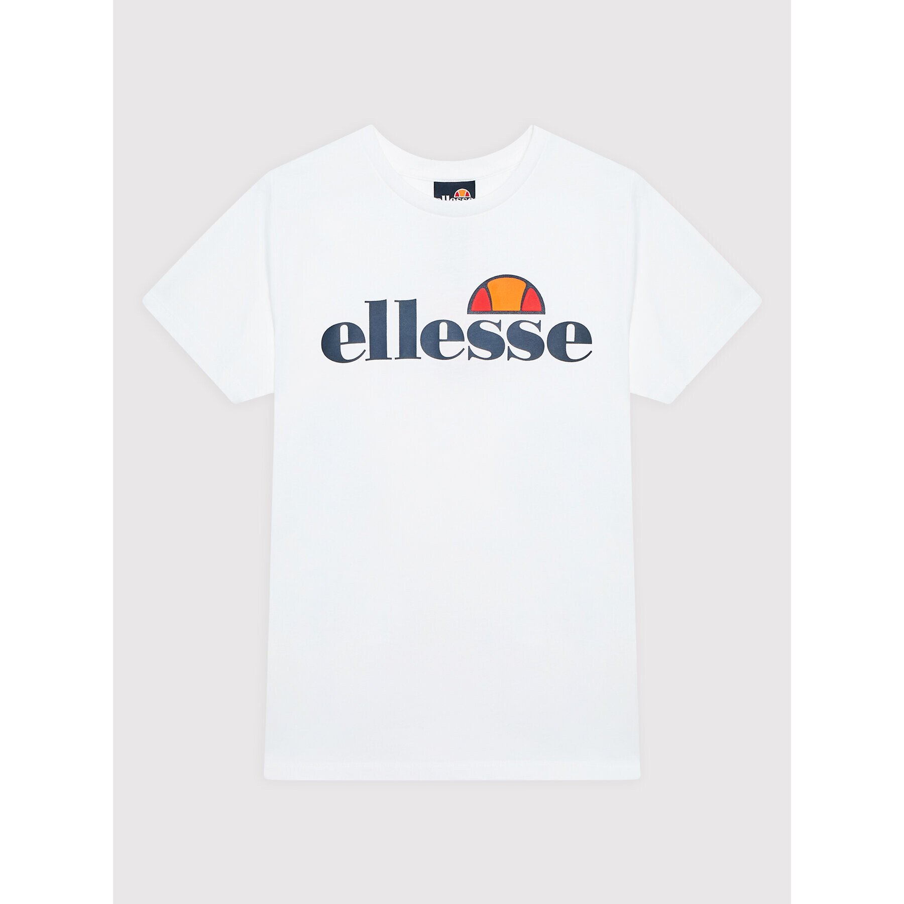 Ellesse Тишърт Jena S4E08595 Бял Regular Fit - Pepit.bg