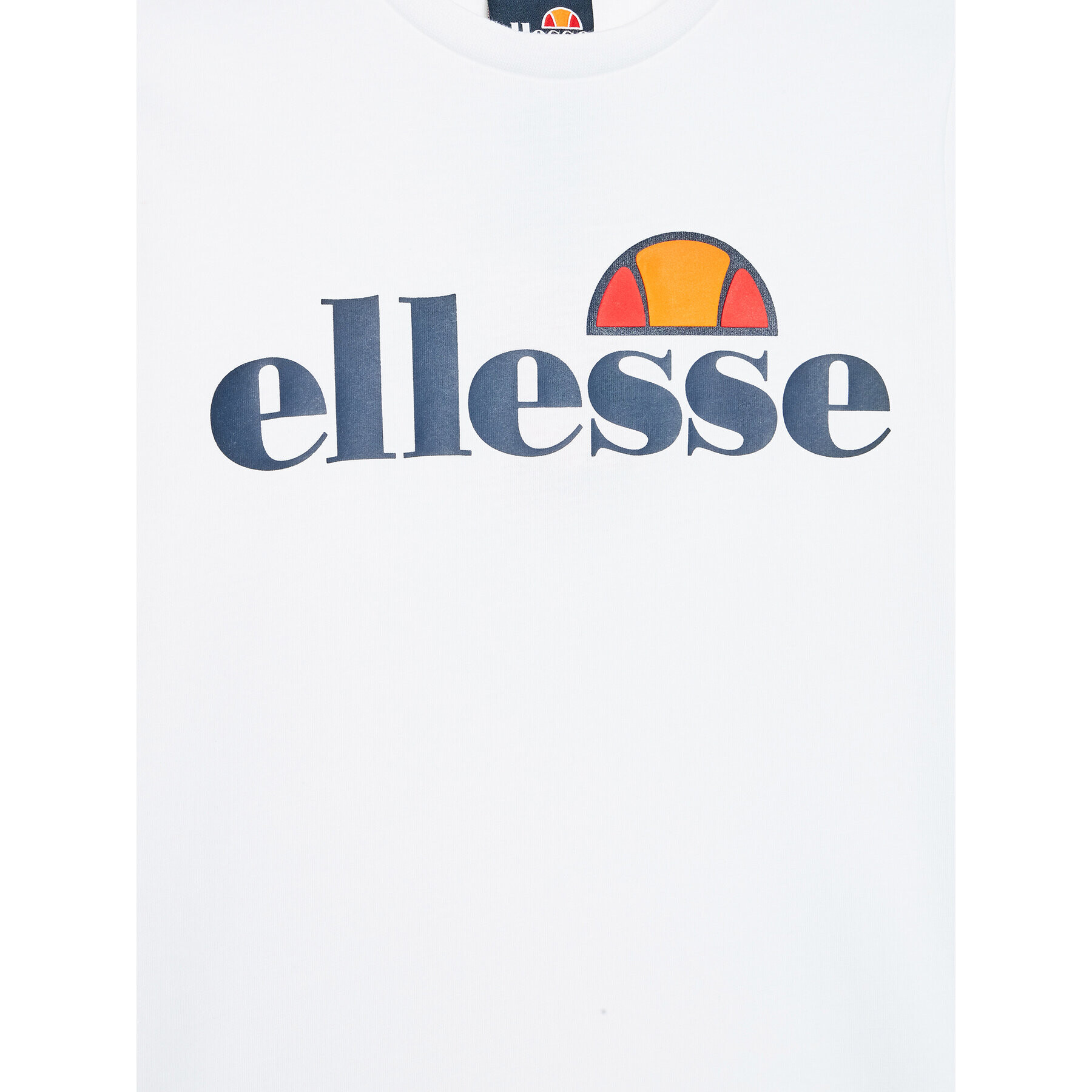 Ellesse Тишърт Jena S4E08595 Бял Regular Fit - Pepit.bg