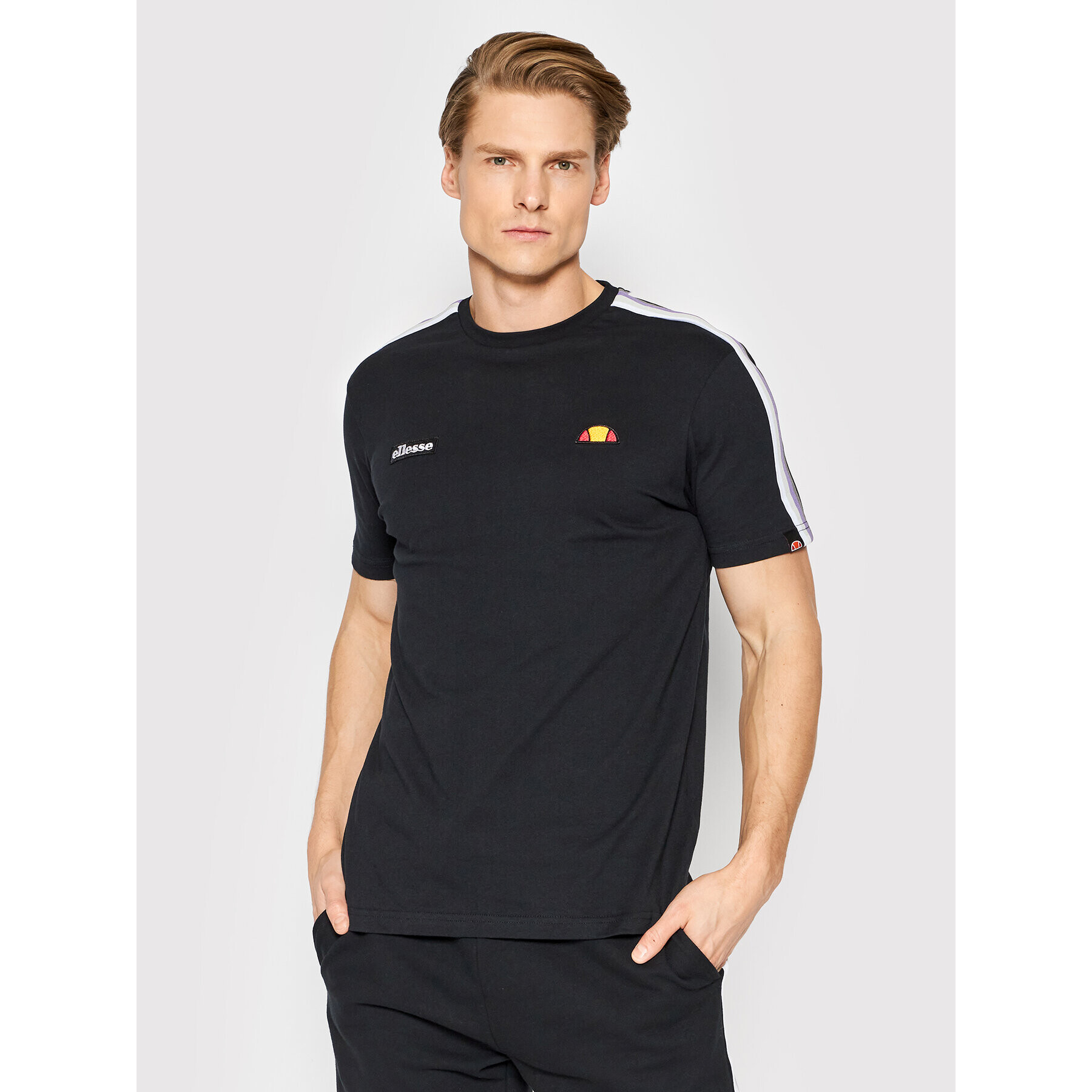 Ellesse Тишърт La Versa SHM11505 Черен Regular Fit - Pepit.bg