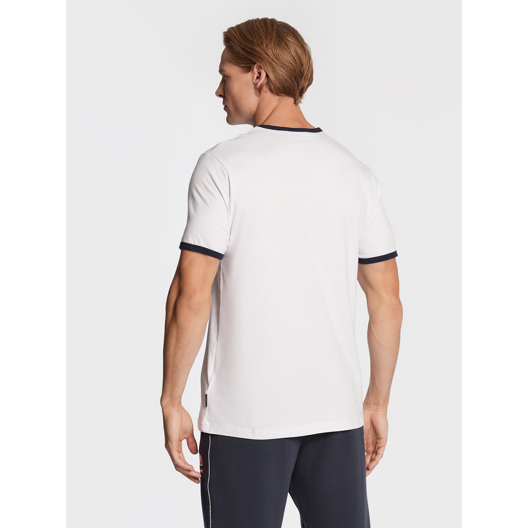 Ellesse Тишърт Lascio SHP15996 Бял Regular Fit - Pepit.bg