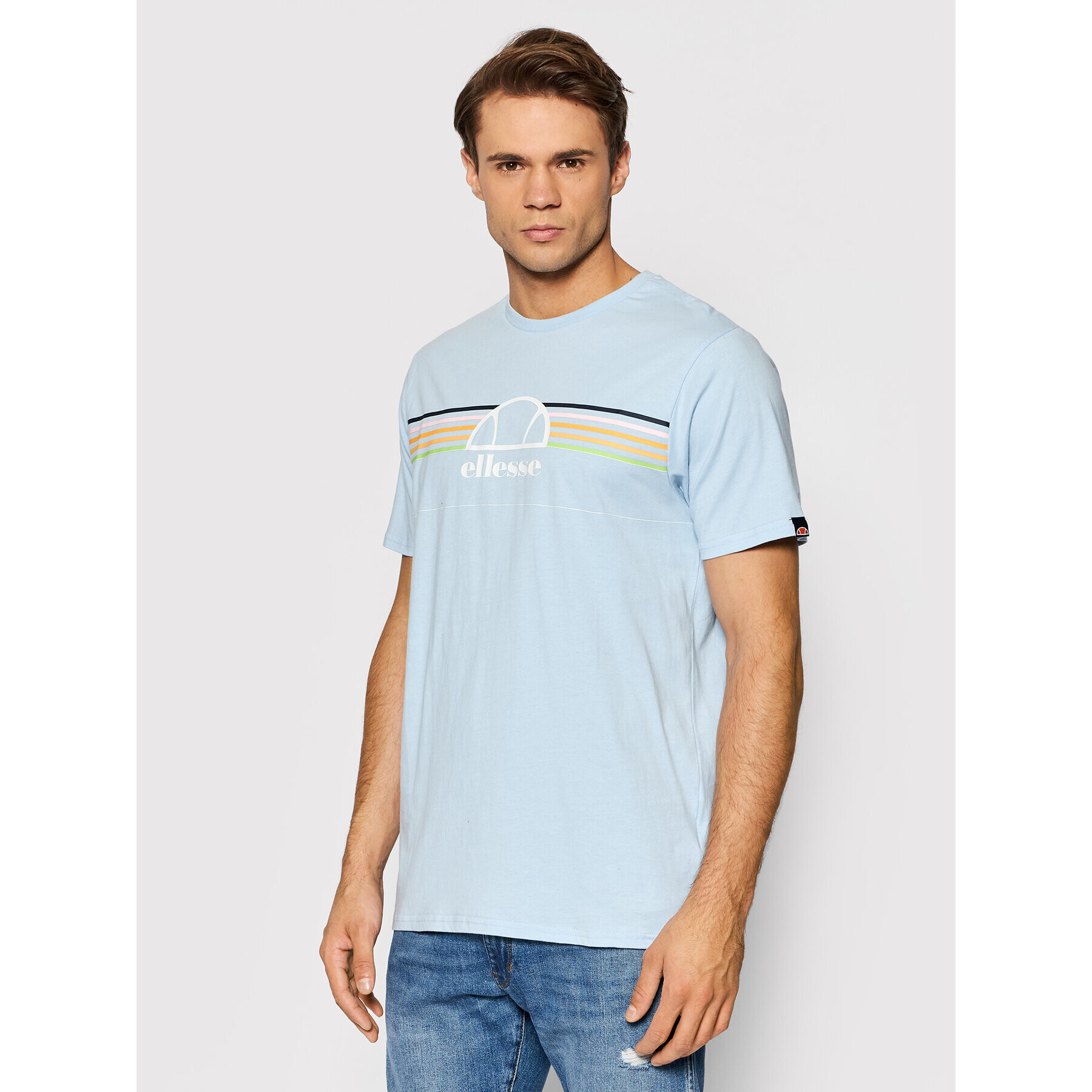 Ellesse Тишърт Lentamente SHJ11918 Син Regular Fit - Pepit.bg