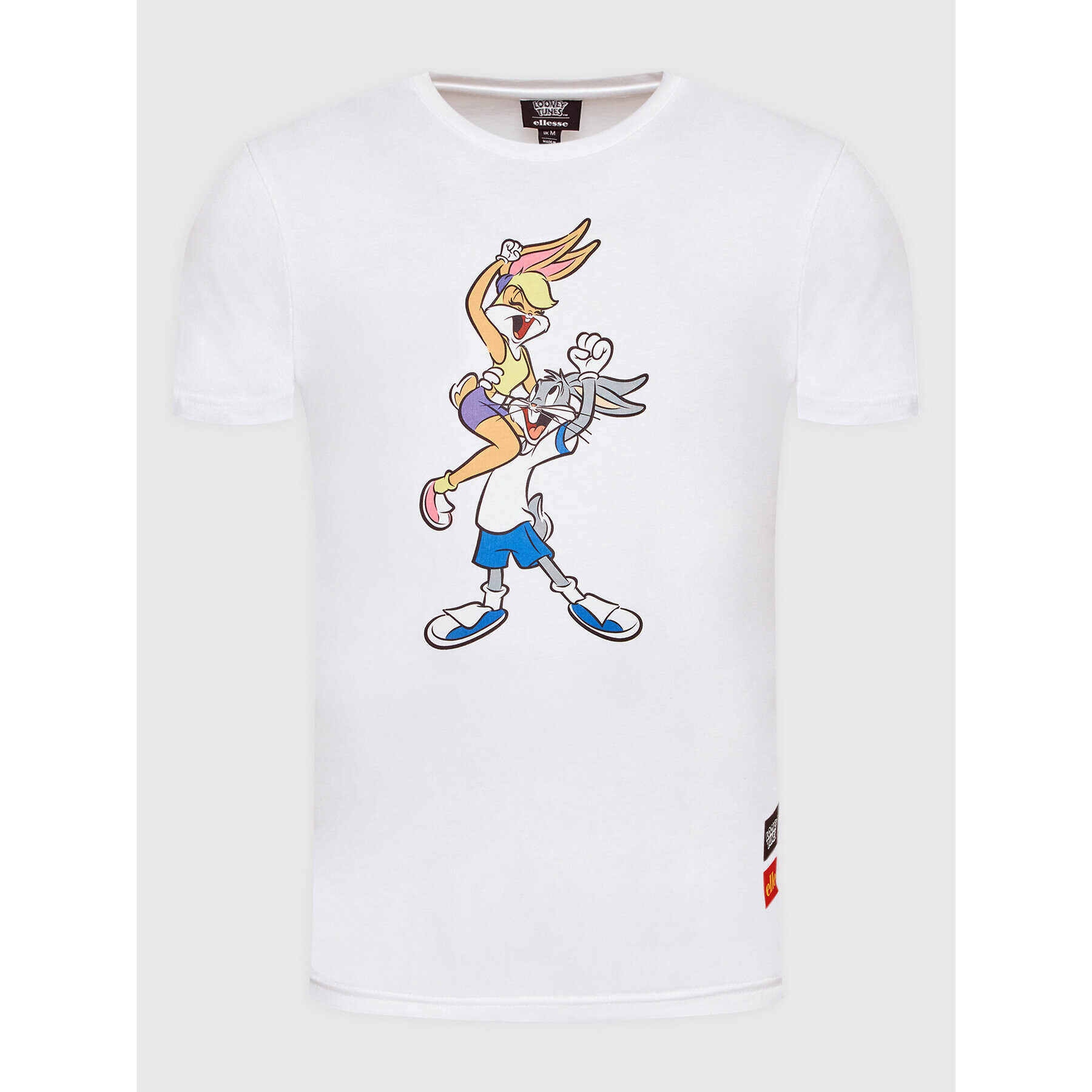 Ellesse Тишърт LOONEY TUNES Sidalini SML15220 Бял Regular Fit - Pepit.bg