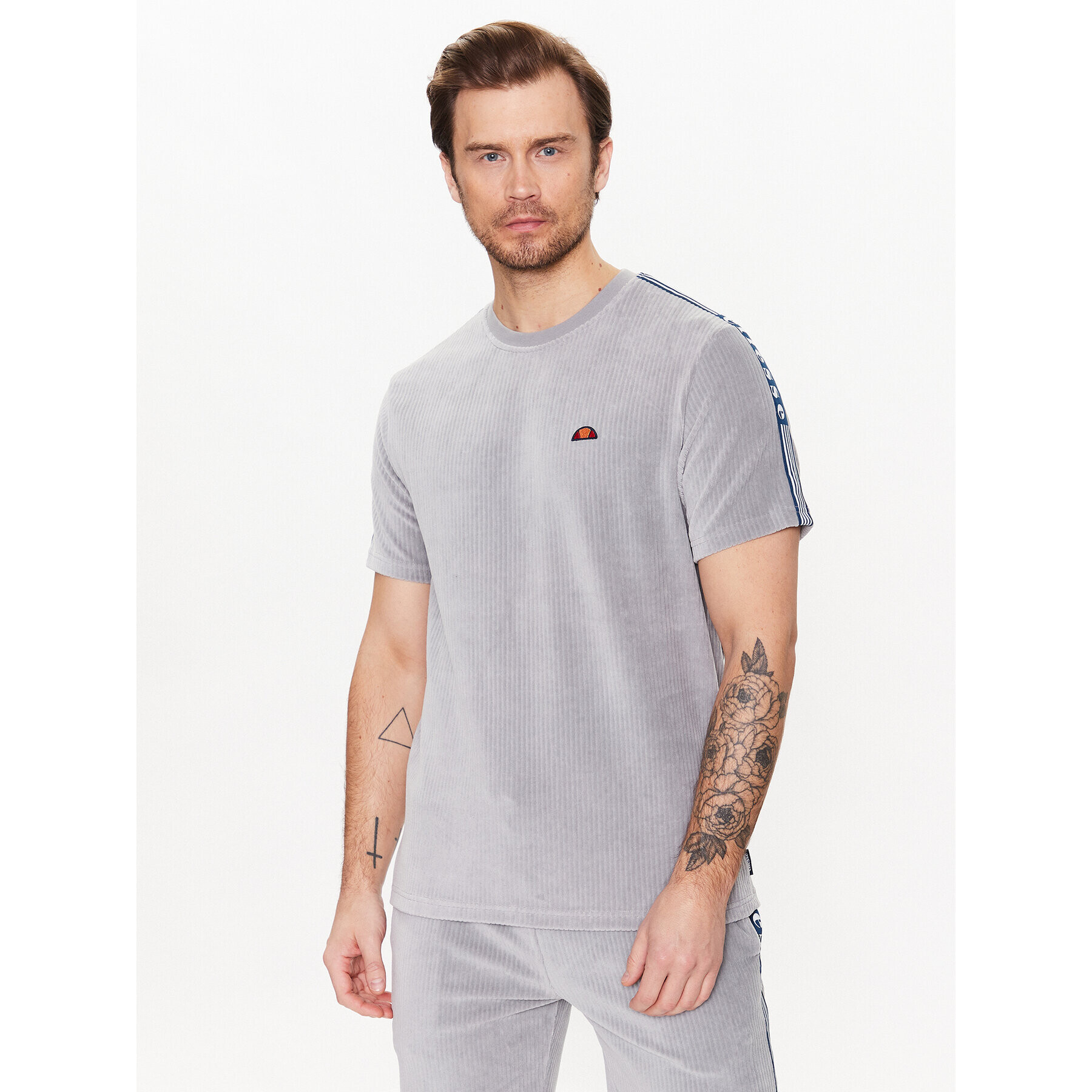 Ellesse Тишърт Madori SHR18179 Сив Regular Fit - Pepit.bg