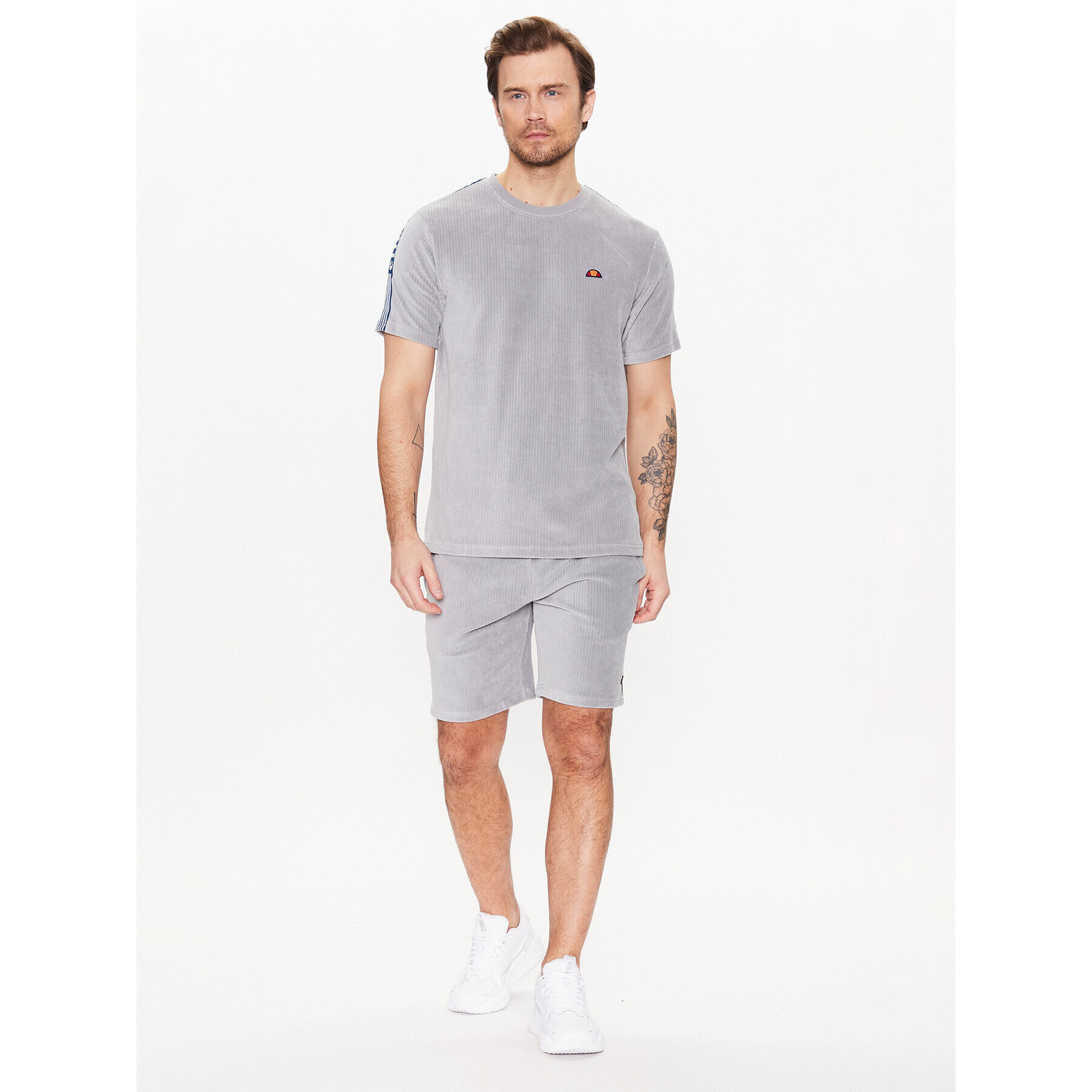 Ellesse Тишърт Madori SHR18179 Сив Regular Fit - Pepit.bg