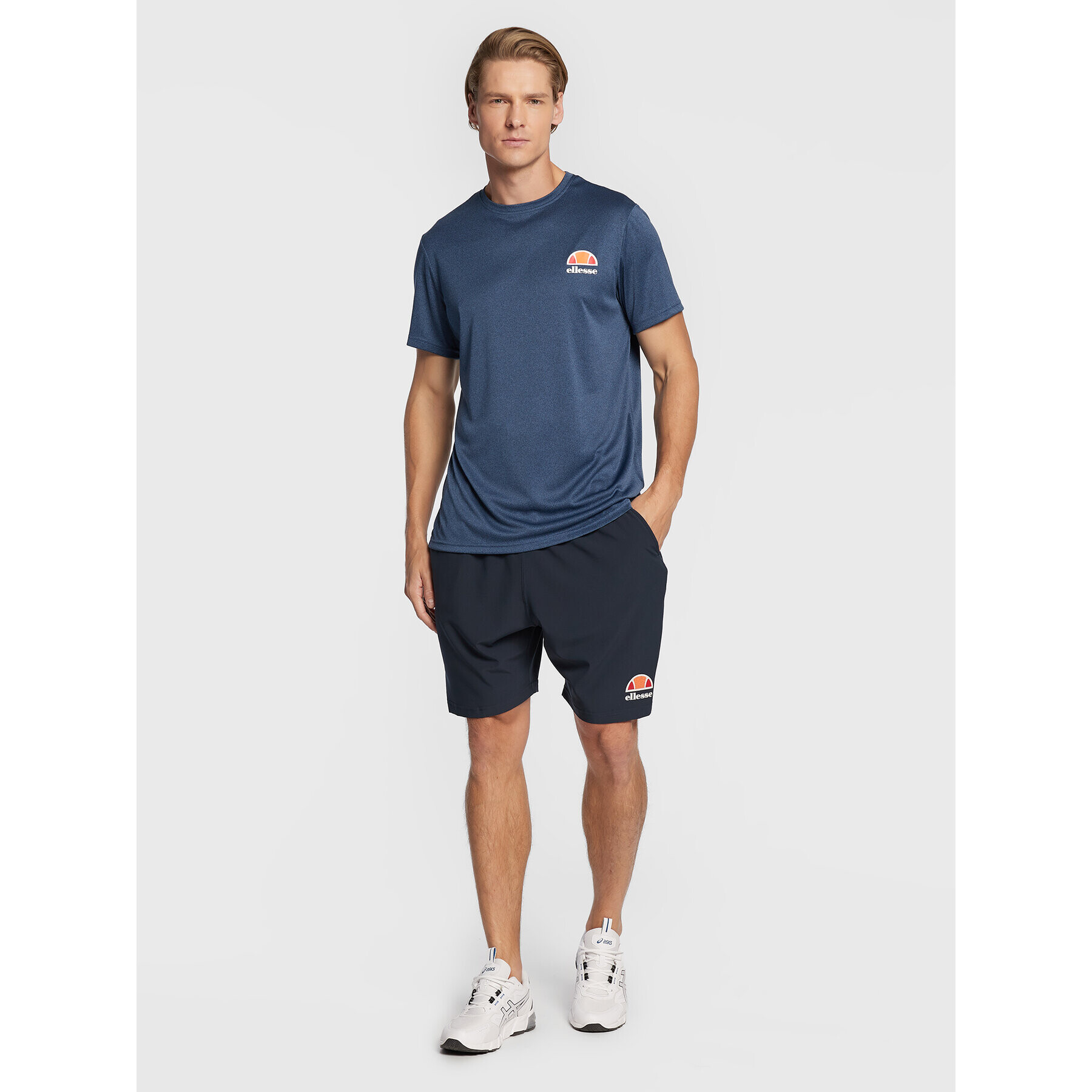 Ellesse Тишърт Malbe SXG09888 Тъмносин Regular Fit - Pepit.bg